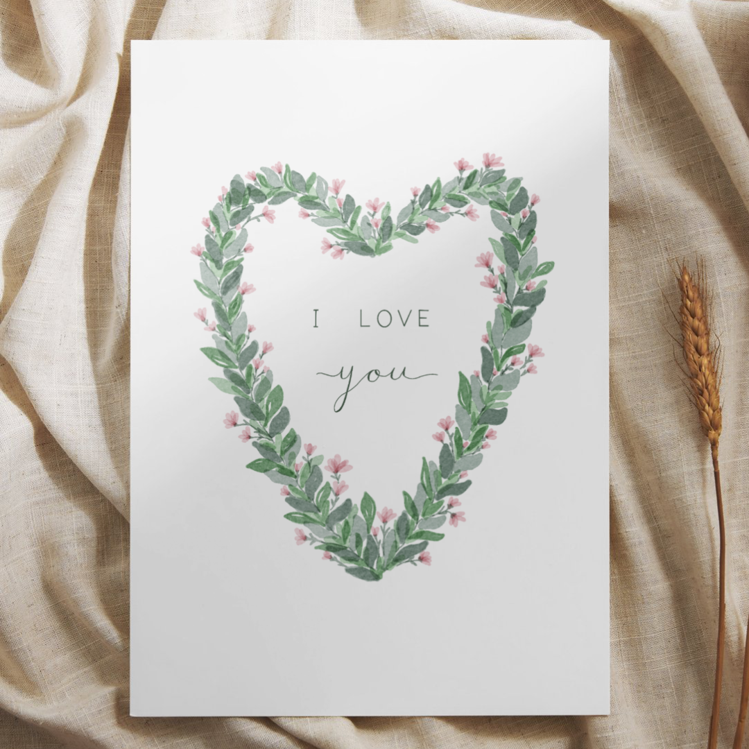 Valentines Heart Card