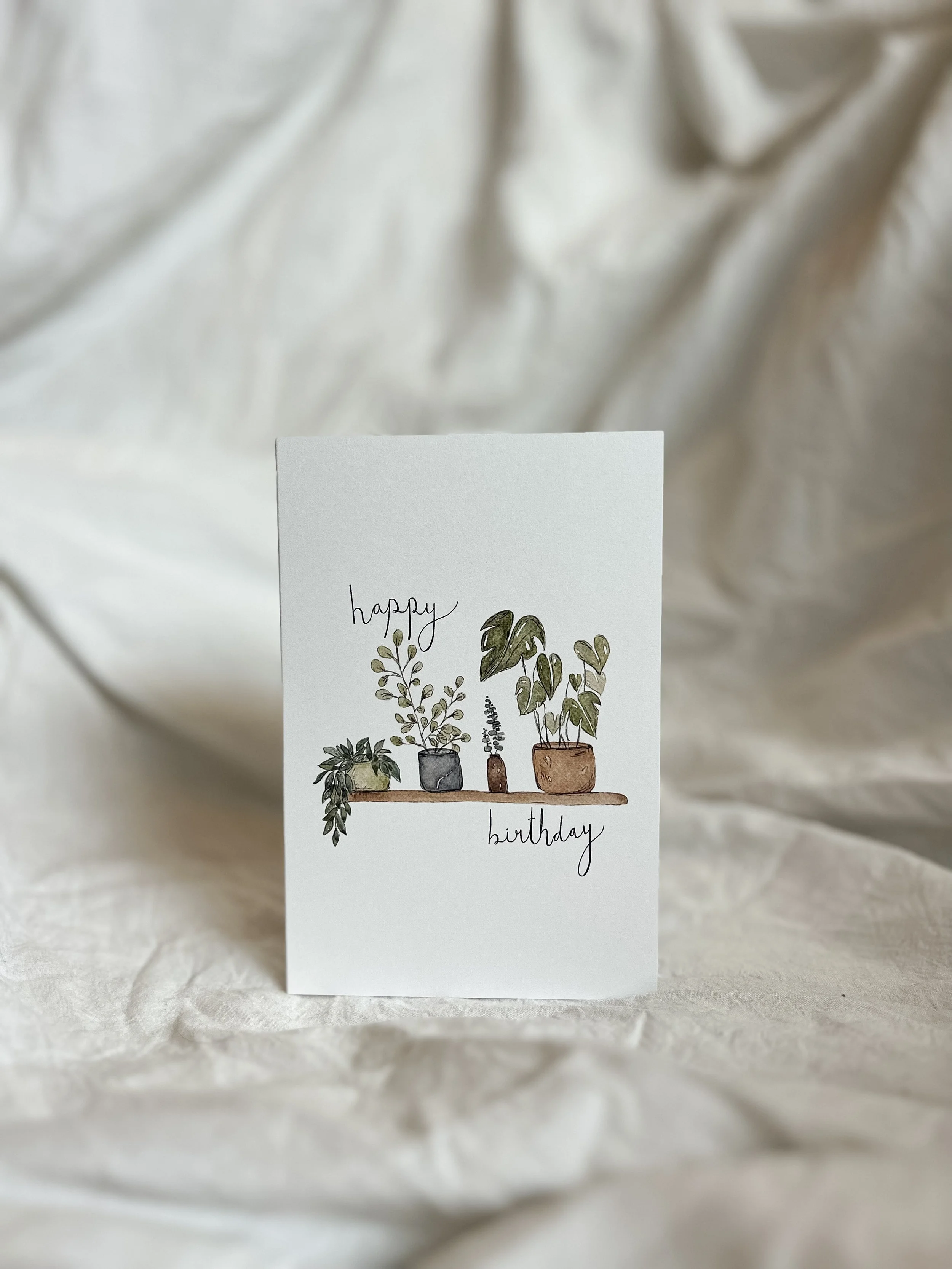 Birthday Plant Card