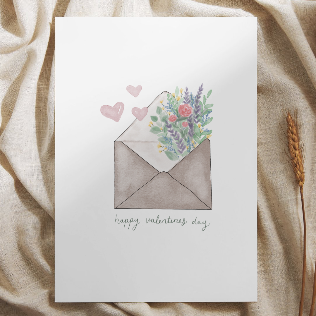 Valentines Envelope Card