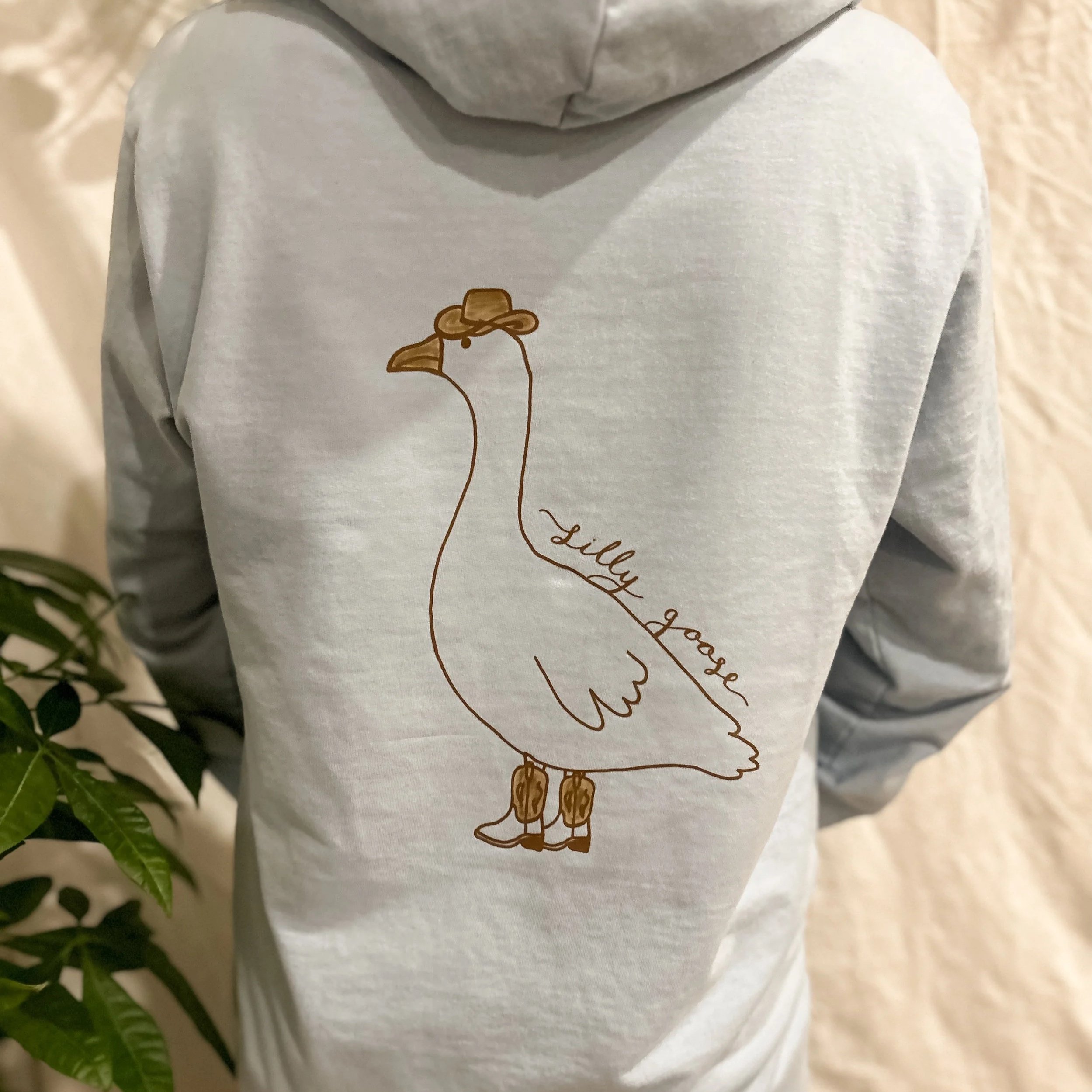 Recycled Silly Goose Hoodie (S/M)