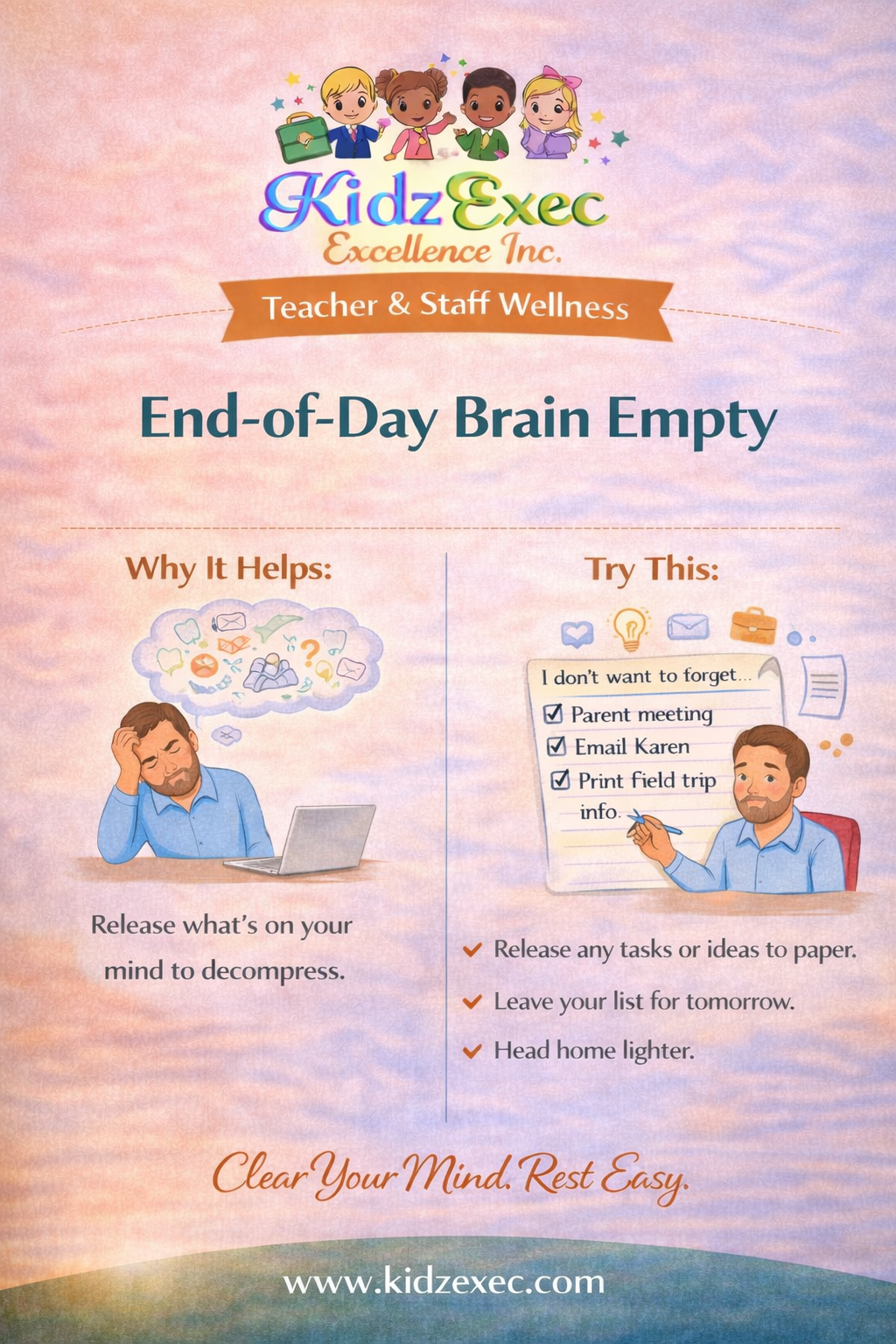 End-of-Day Brain Empty