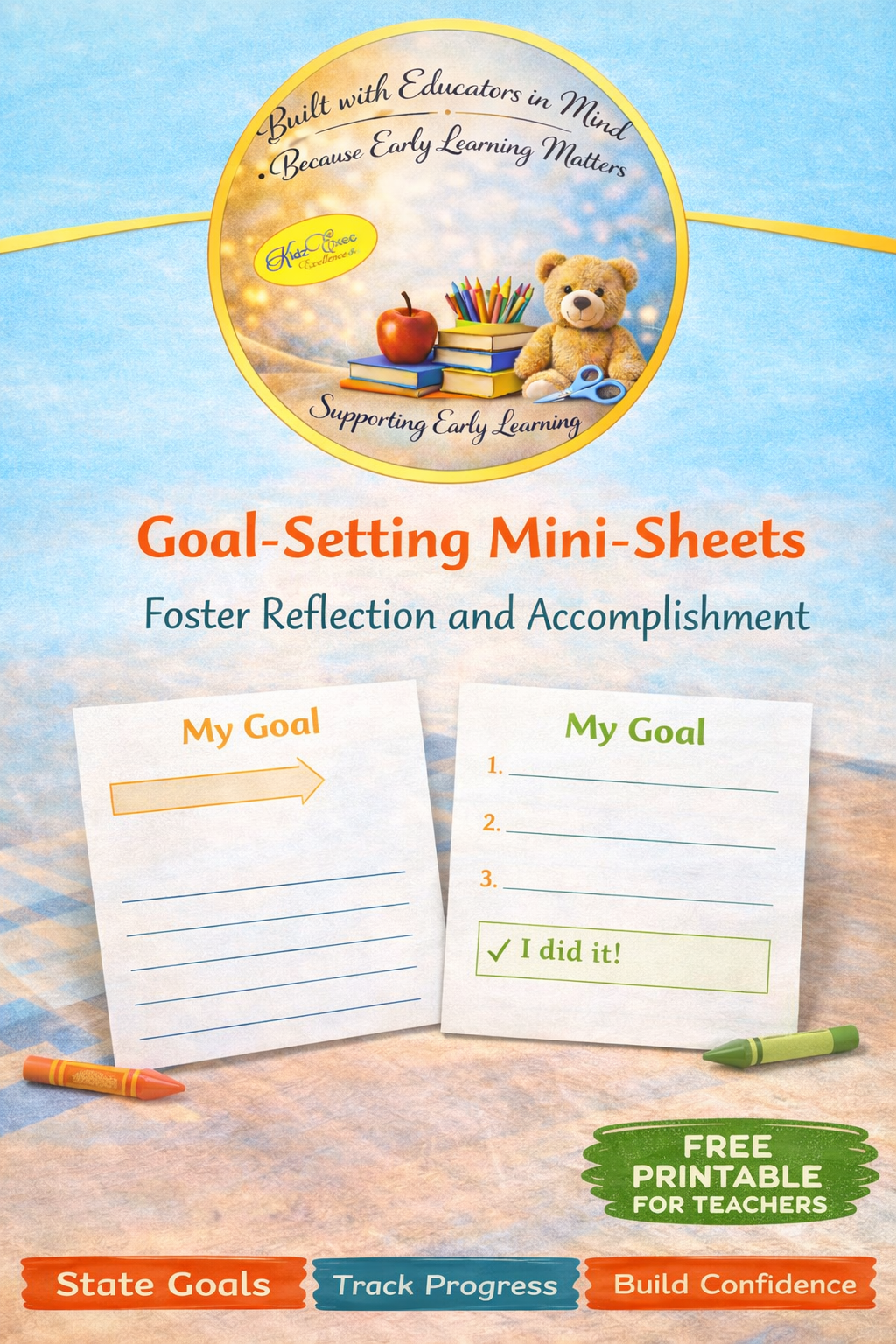 Goal Setting Mini Sheets