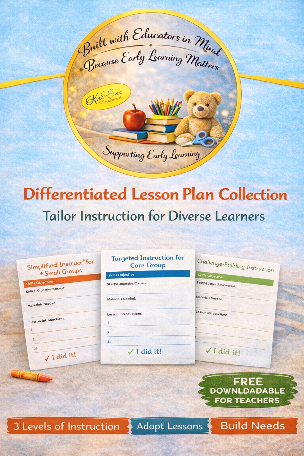 📘 Differentiated Lesson Plan Collection