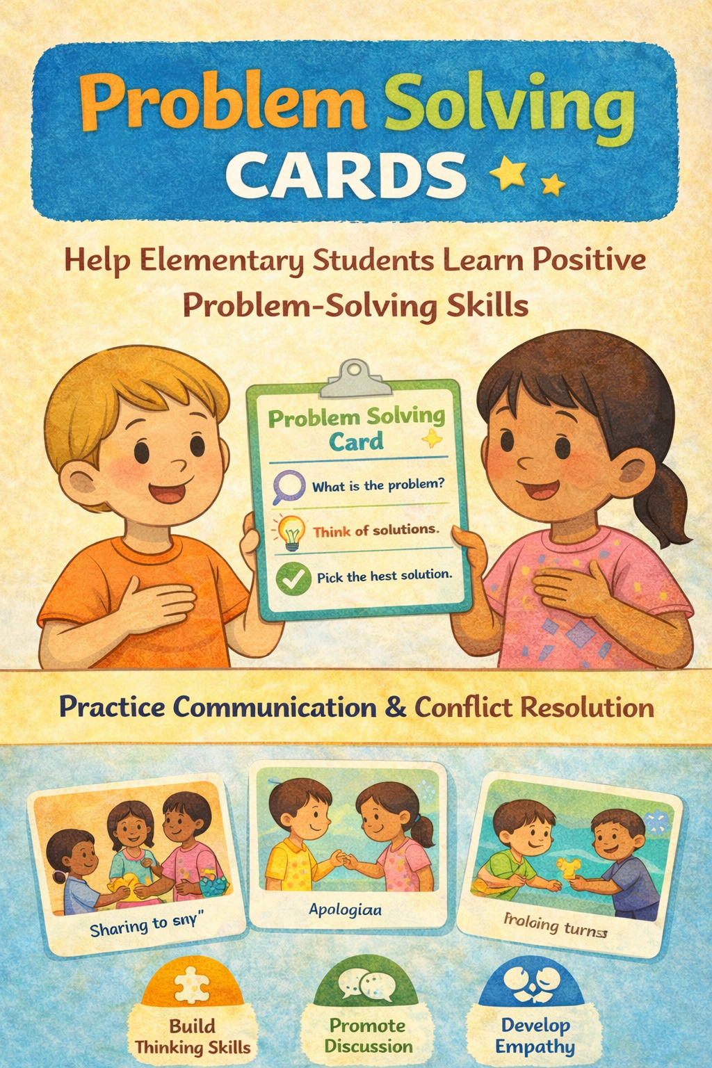 Problem-Solving Choice Cards