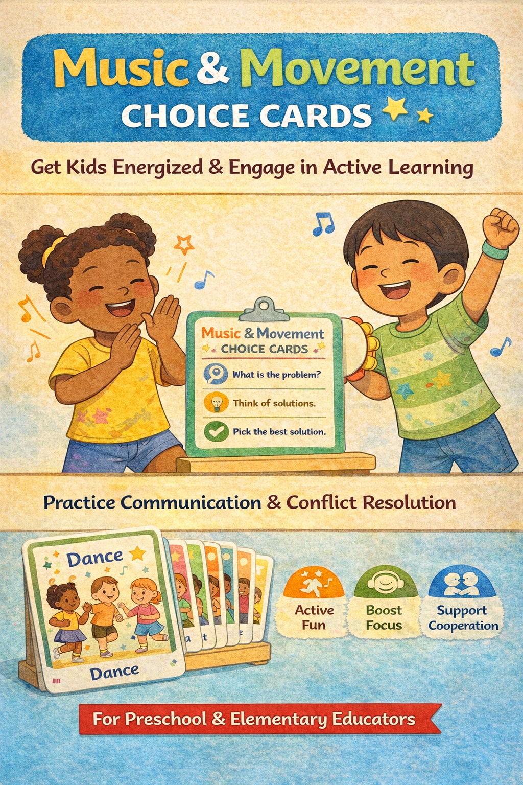 Music &amp; Movement Choice Cards