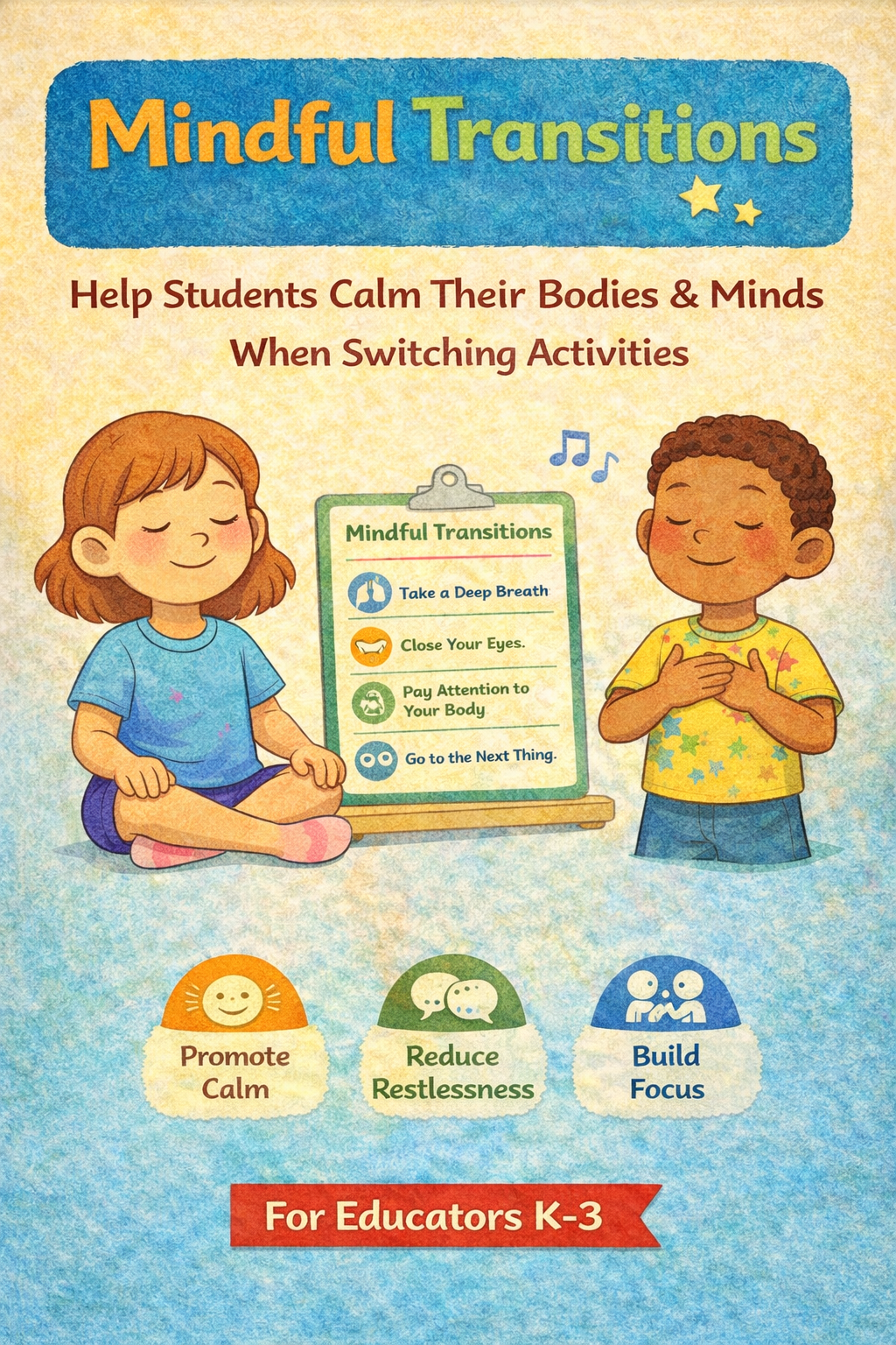 Mindful Transition Cards