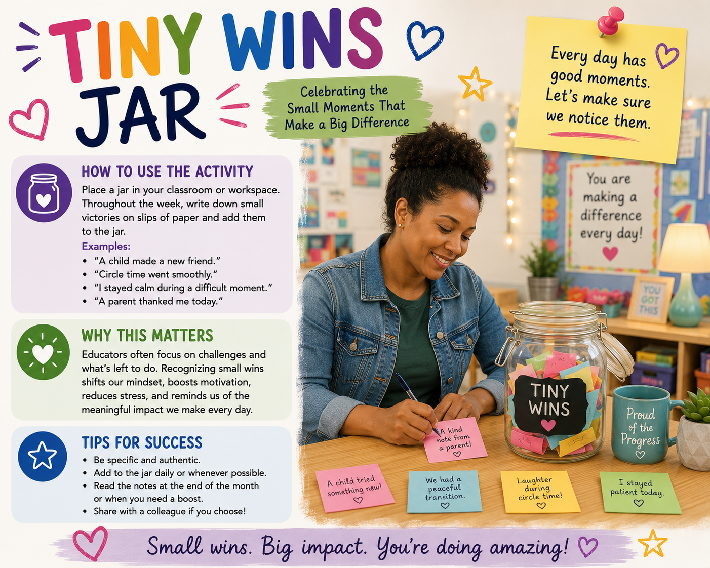 Tiny Wins Jar
