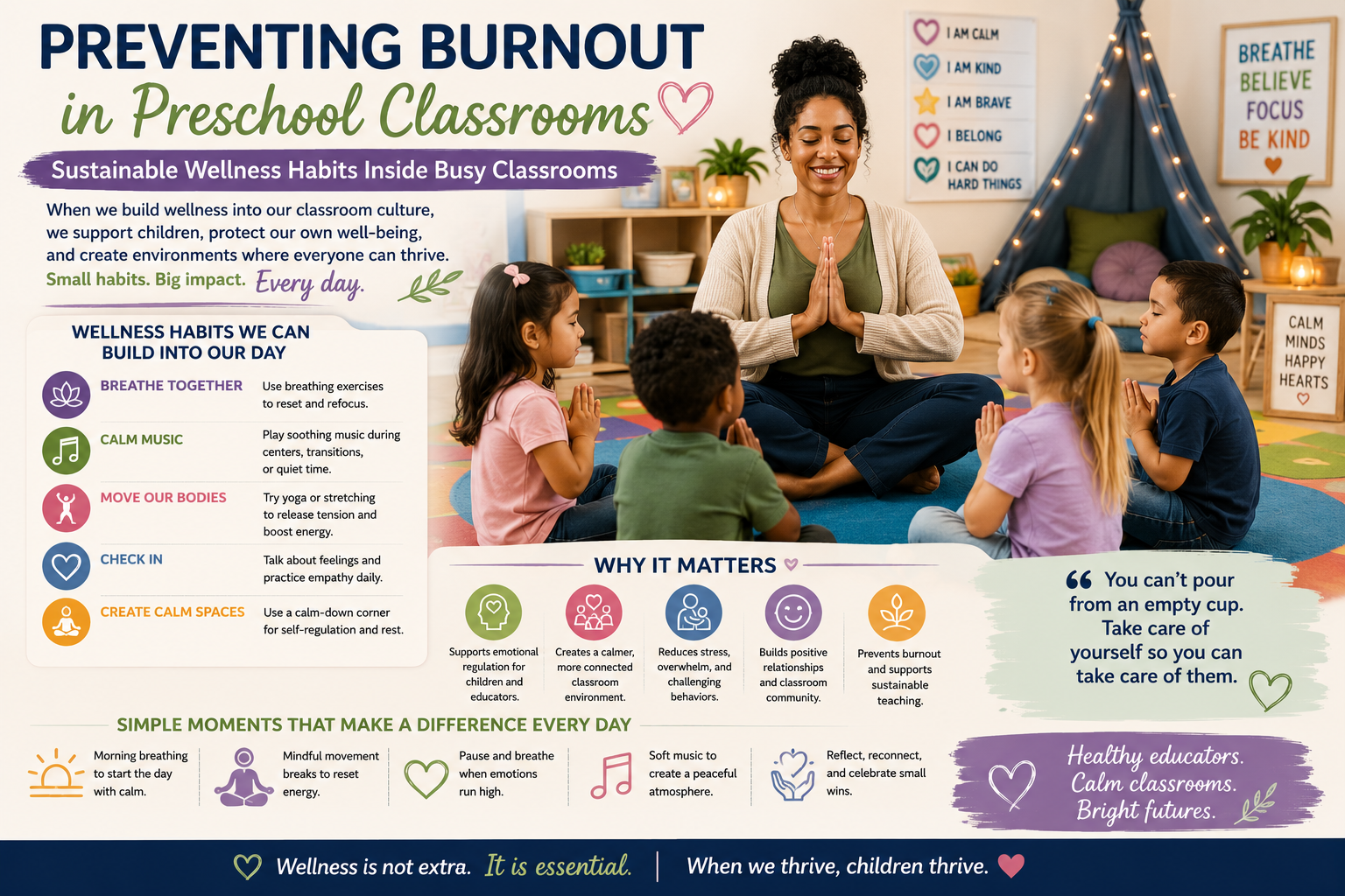 Preventing Burnout in Preschool Classrooms