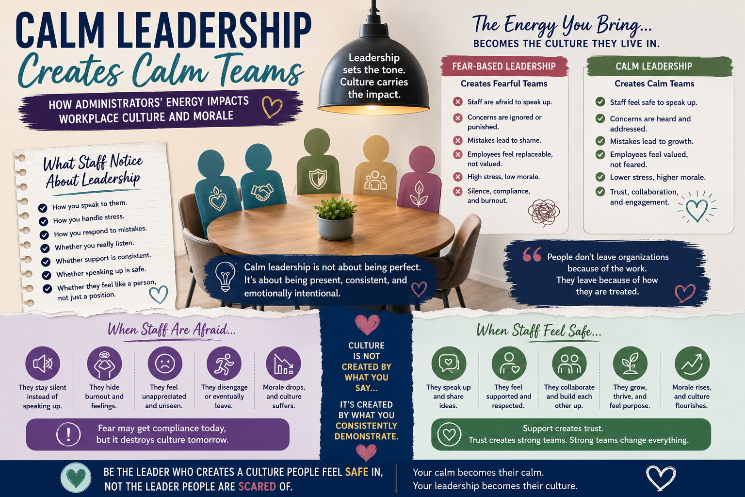Calm Leadership Creates Calm Teams