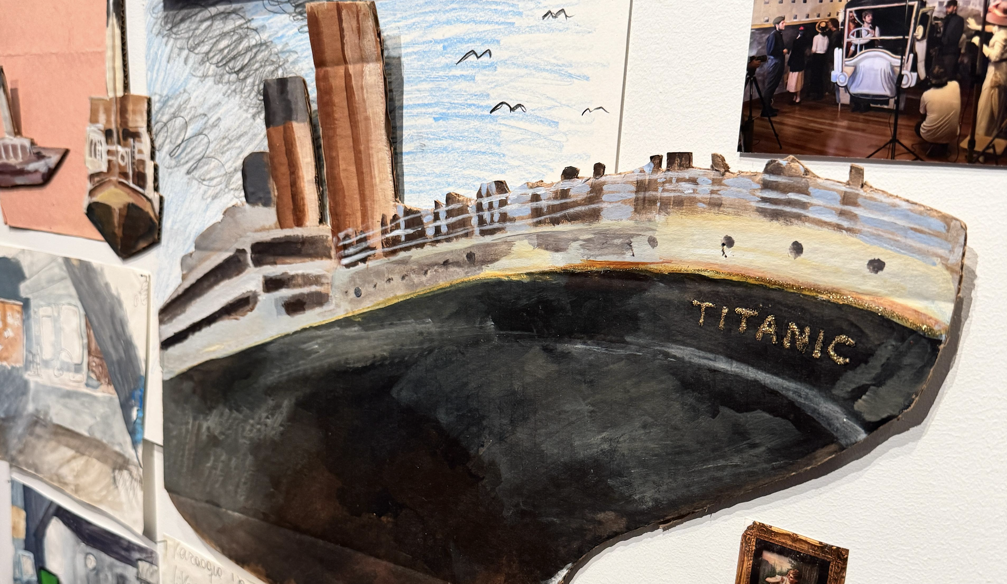 LA ARTISTA CHILENA QUE RECONSTRUYÓ TITANIC CUADRO POR CUADRO
