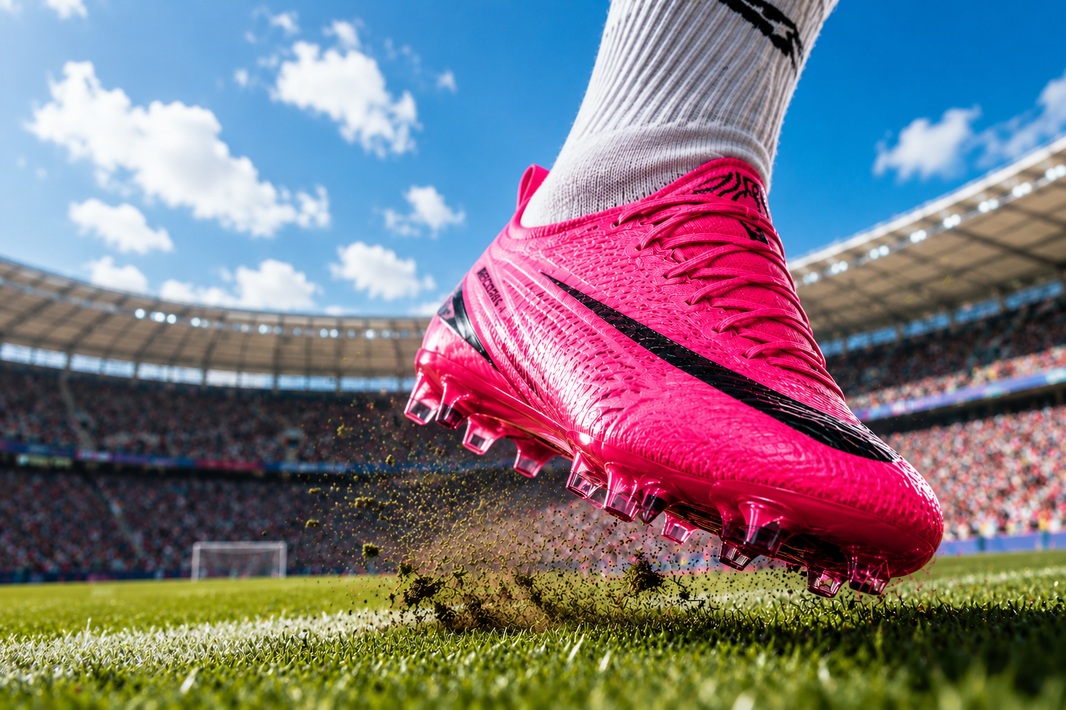 EL FÚTBOL SE TIÑÓ DE FUCSIA