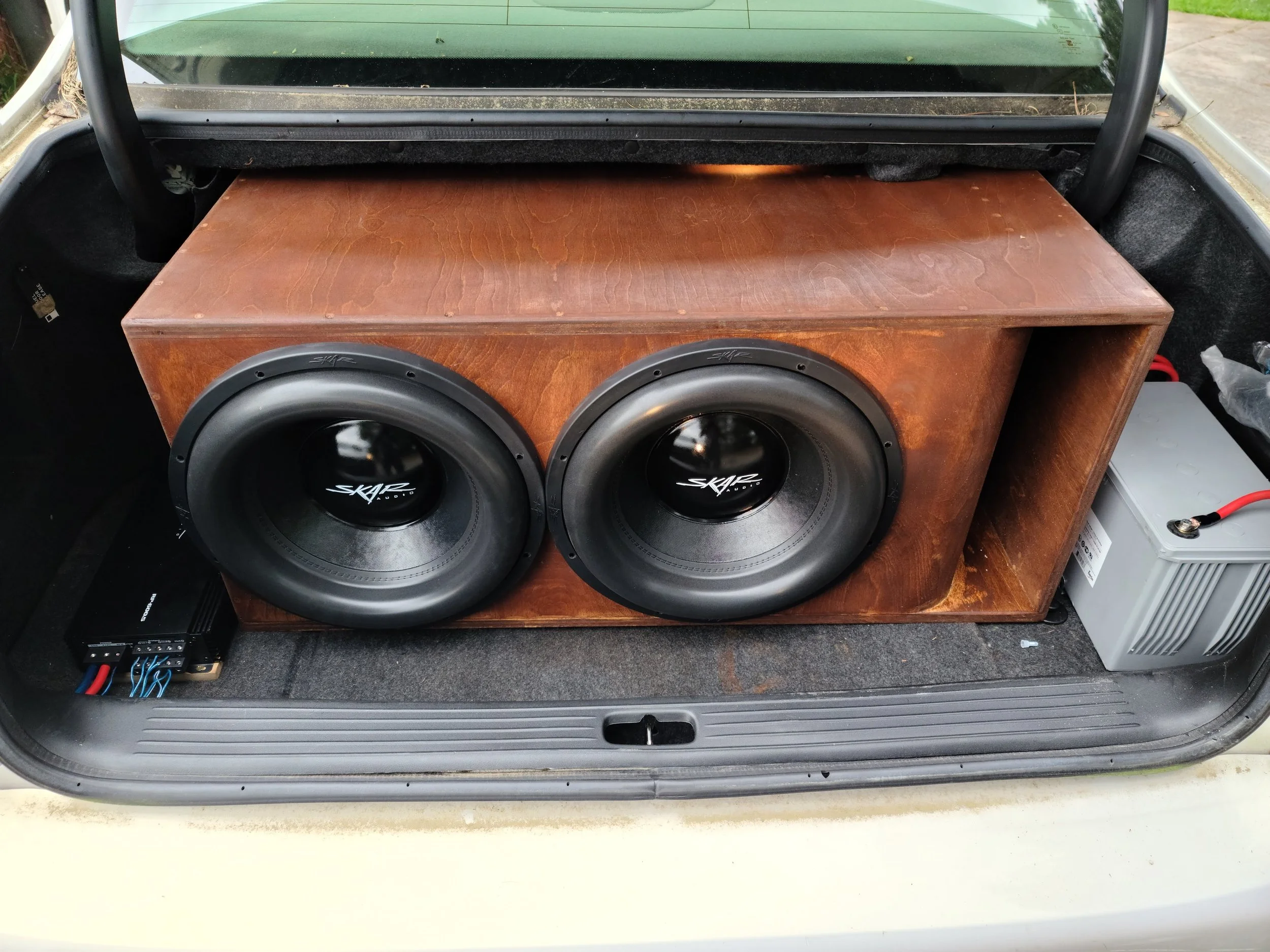 AMP AND SUB INSTALLATION