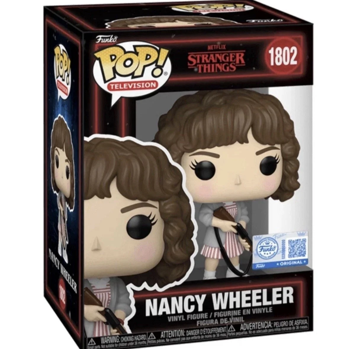 Funko POP Vinyl - Television Stranger Things - Nancy Wheeler - #1802