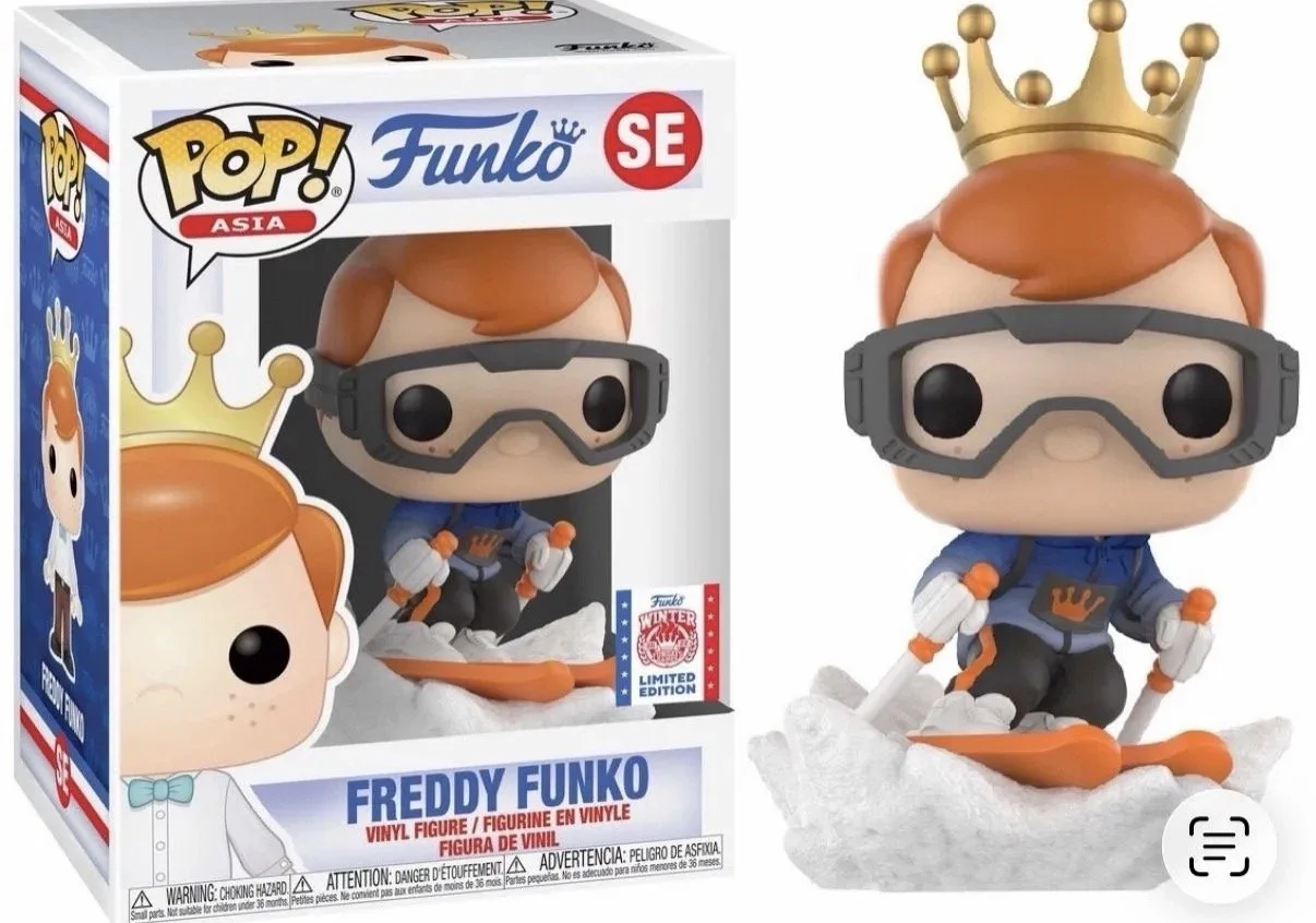 Funko Pop! Asia Freddy Funko Skiing 2023 Winter Convention