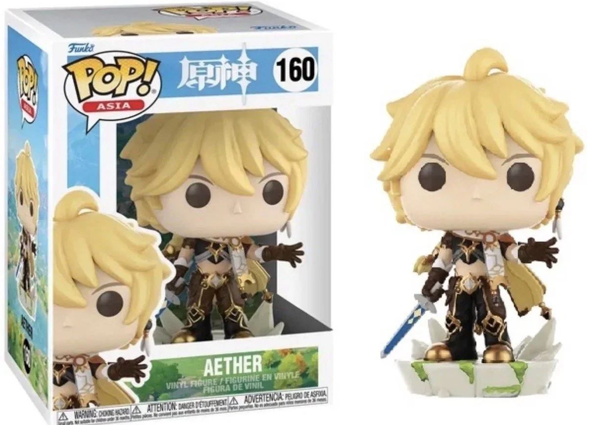 Funko Pop! Asia Genshin Impact - Aether #160 New Asia Box Exclusive