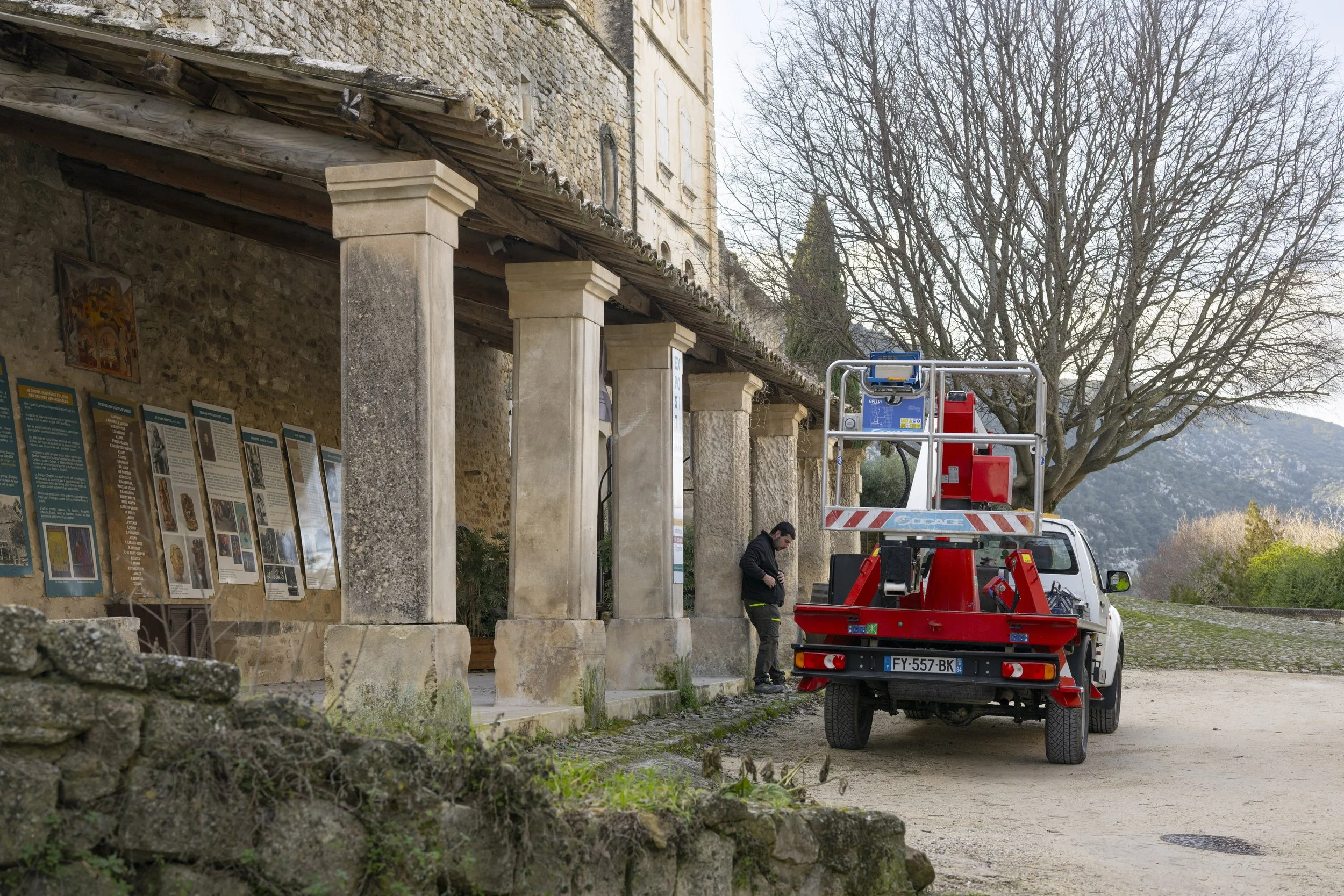 Oppéde-le-Vieux, France, January 2026