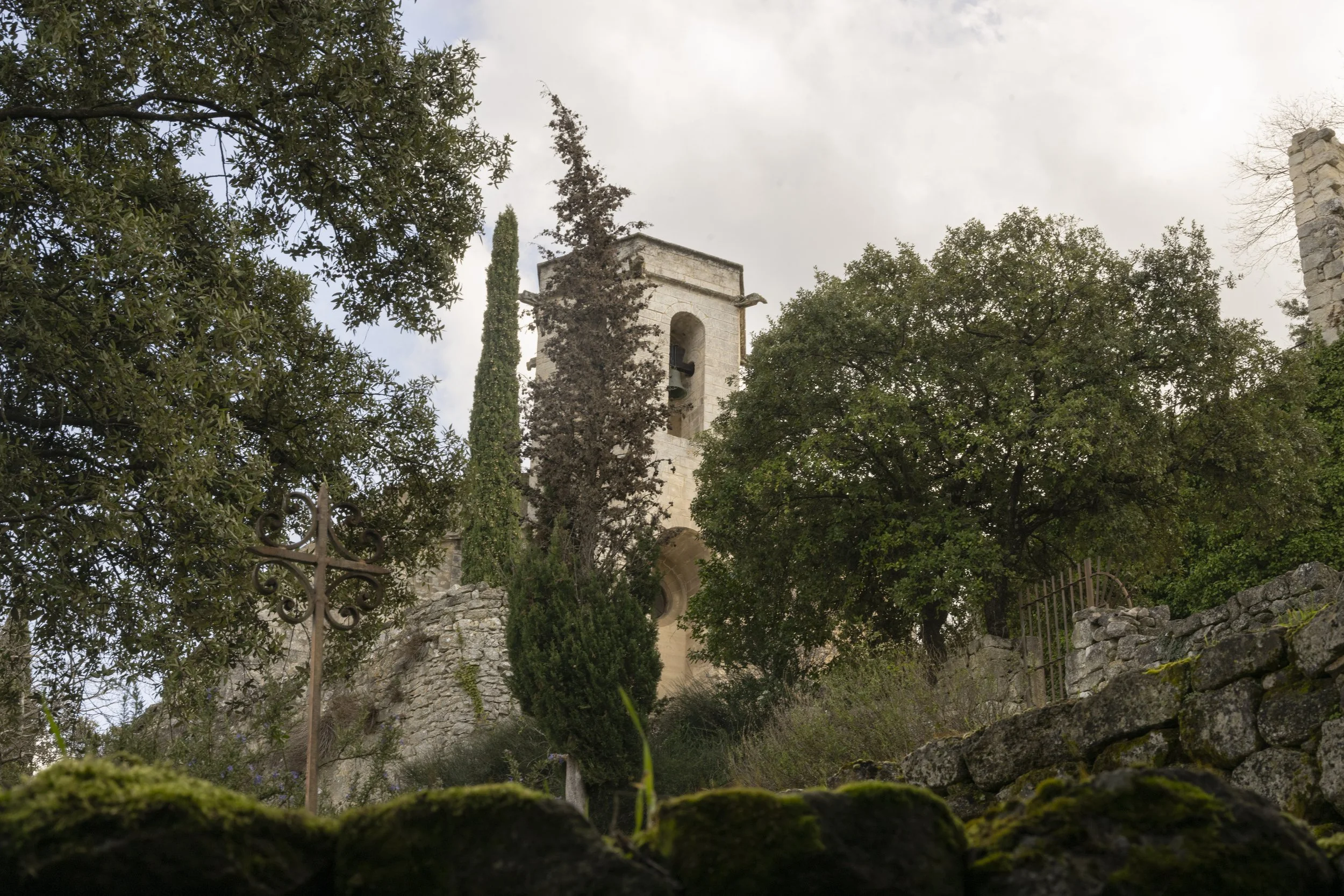 Notre Dame d'Alydon, Oppéde-le-Vieux, France, January 2026