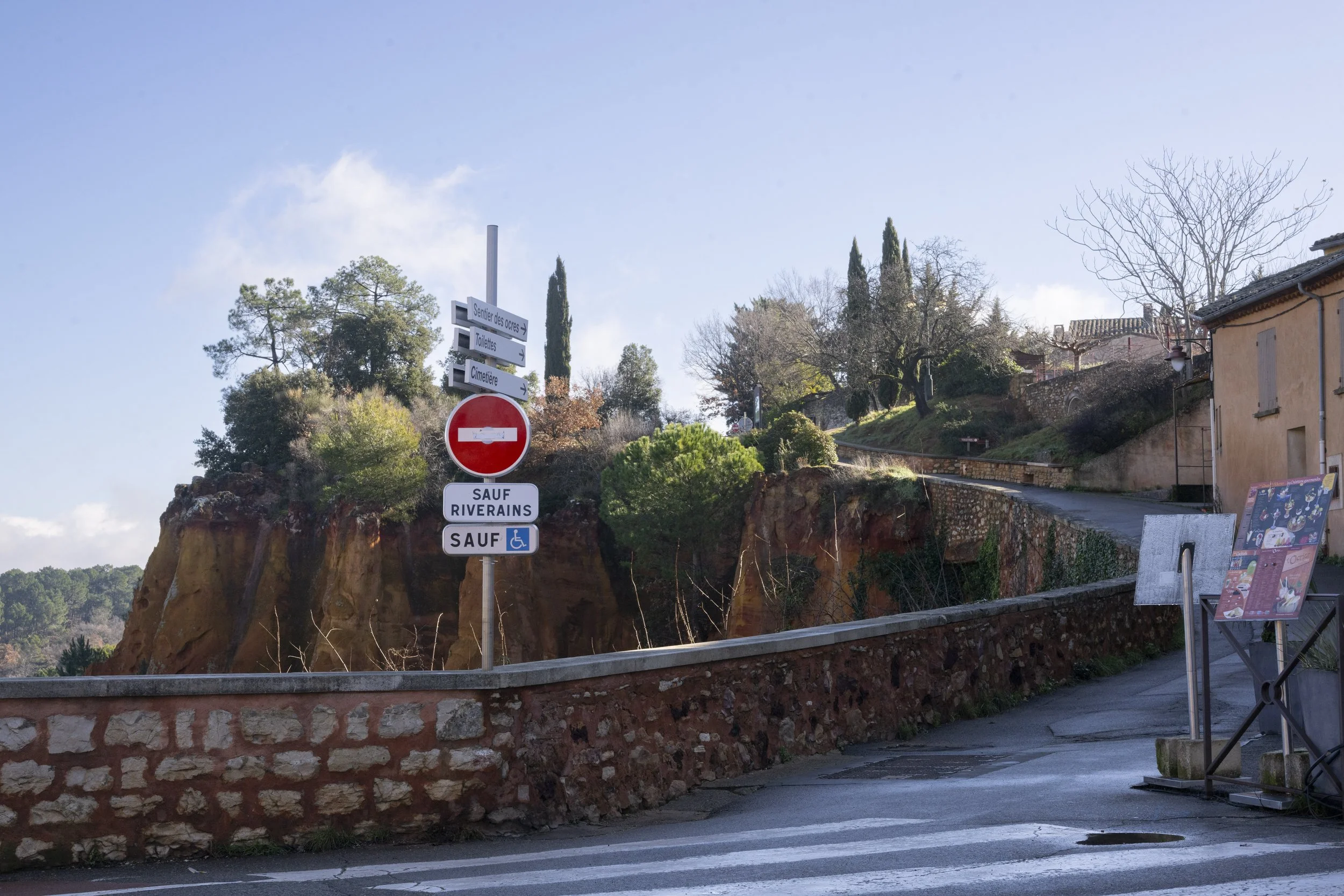 Roussillion, France, January 2026