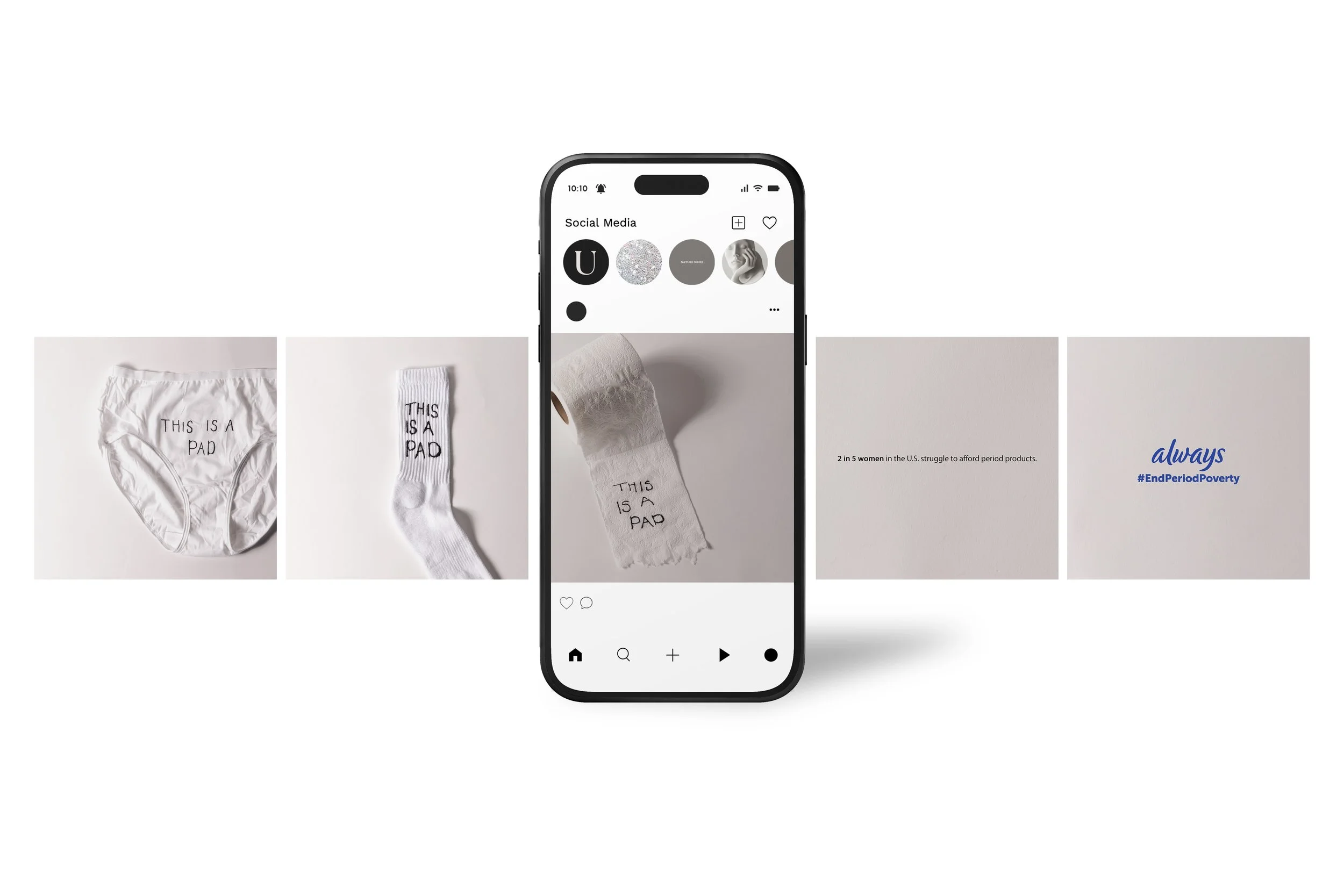 Always Mock Campaign \ Collaboration with Sidney St. Germain (MFA Advertising) \ Nominated for SCADDY