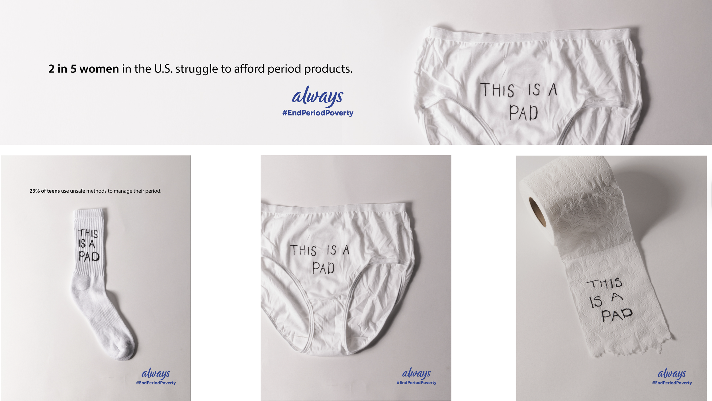 Always Mock Campaign \ Collaboration with Sidney St. Germain (MFA Advertising) \ Nominated for SCADDY