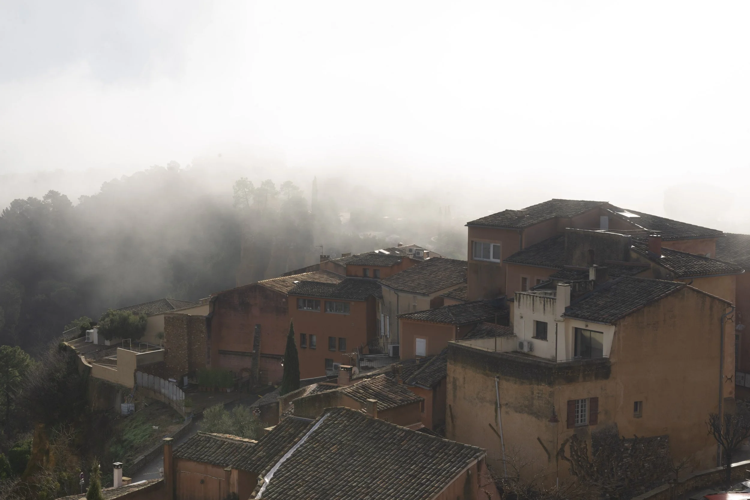 Roussillion, France, January 2026