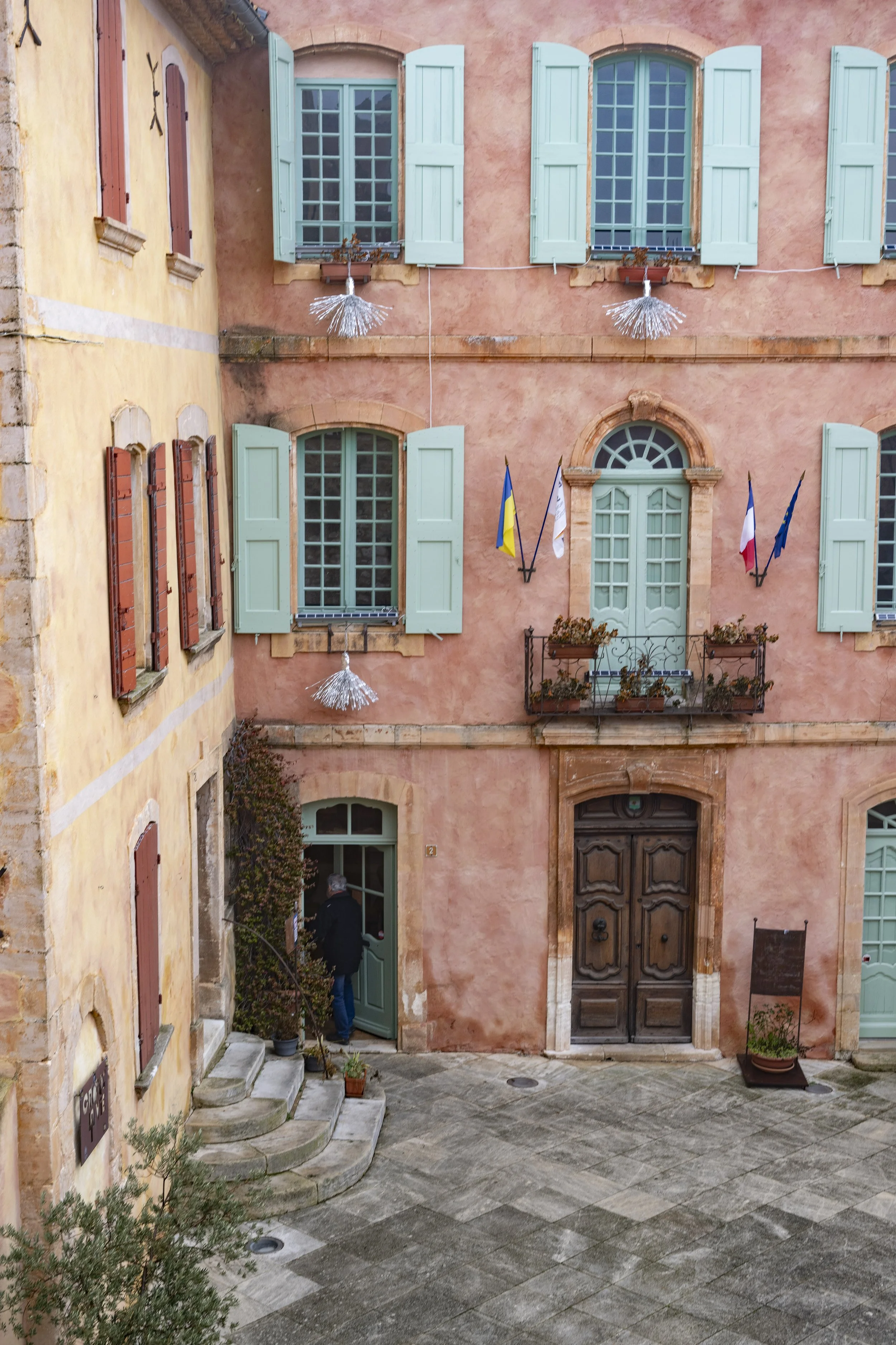 Roussillion, France, January 2026