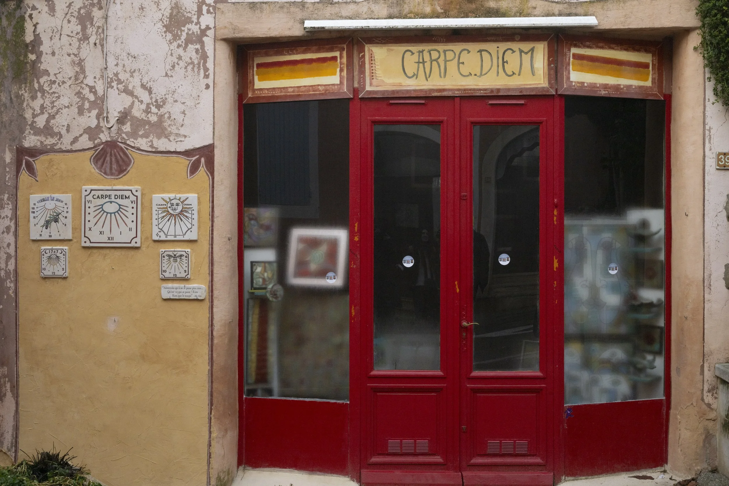 Roussillion, France, January 2026