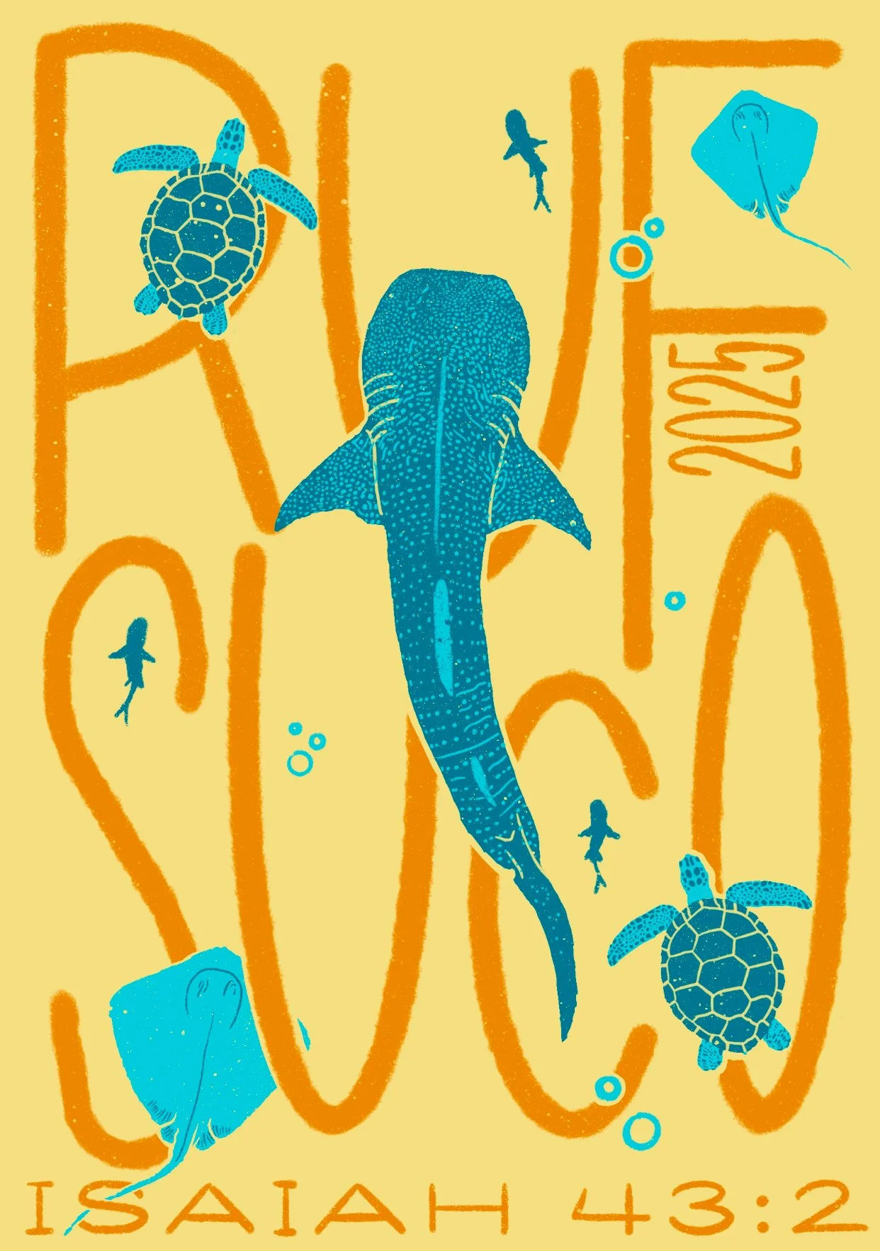 Winner of RUF National T-shirt Design Competition - Back Design