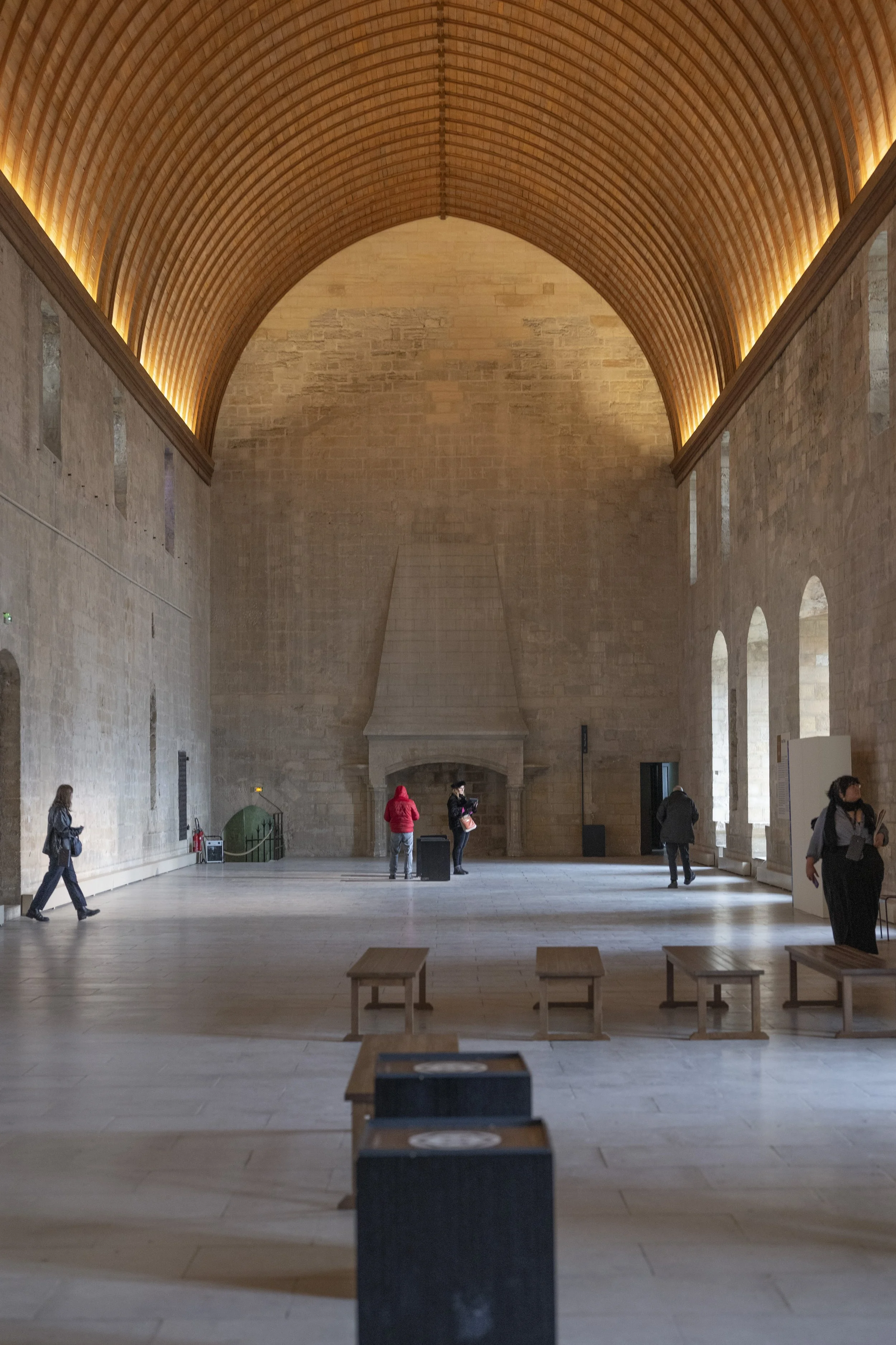 Palais des Papes, Avignon, France, January 2026