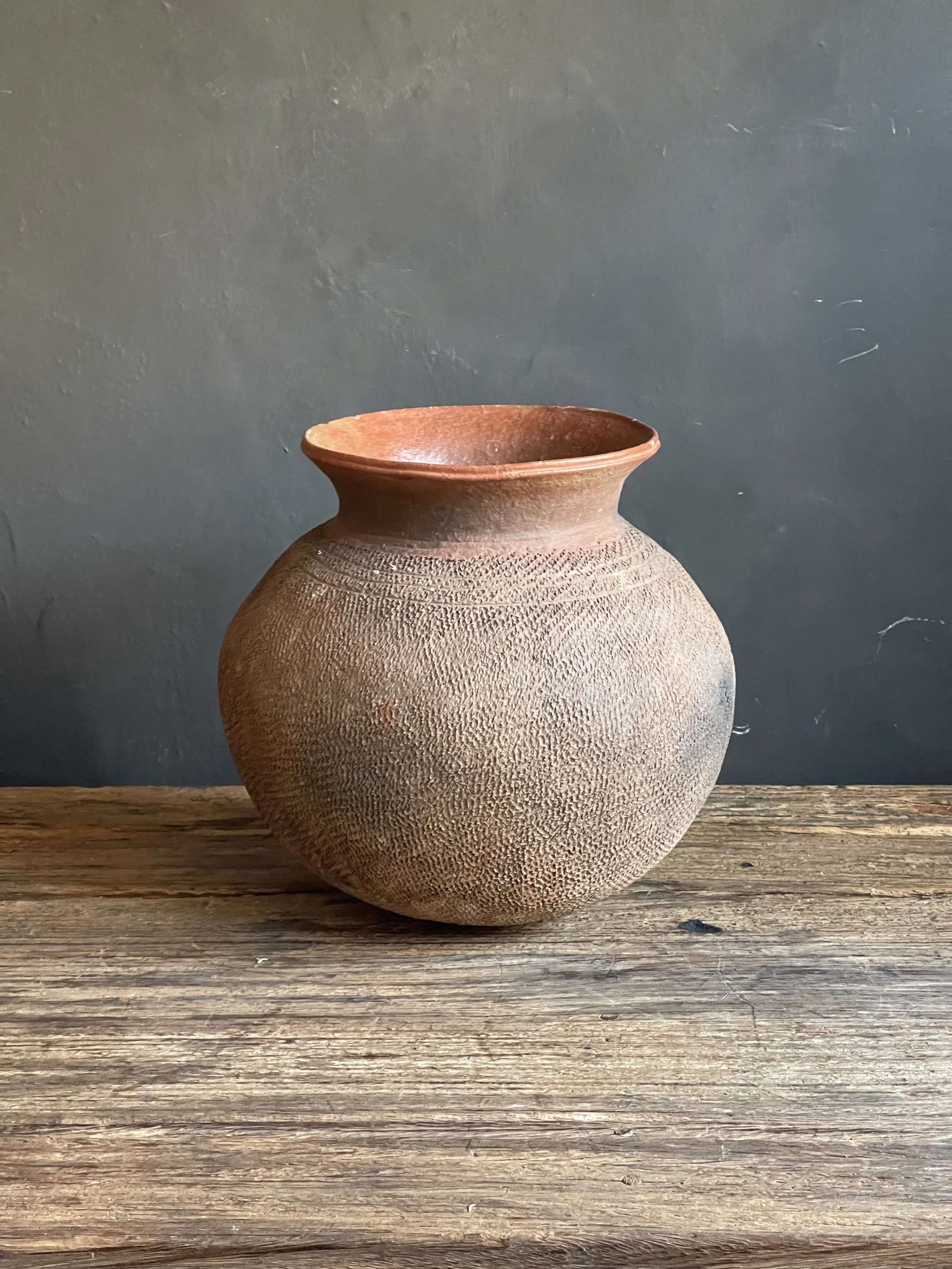 RELLIK | African Globular Cooking Pot | Earthenware Clay | Congo