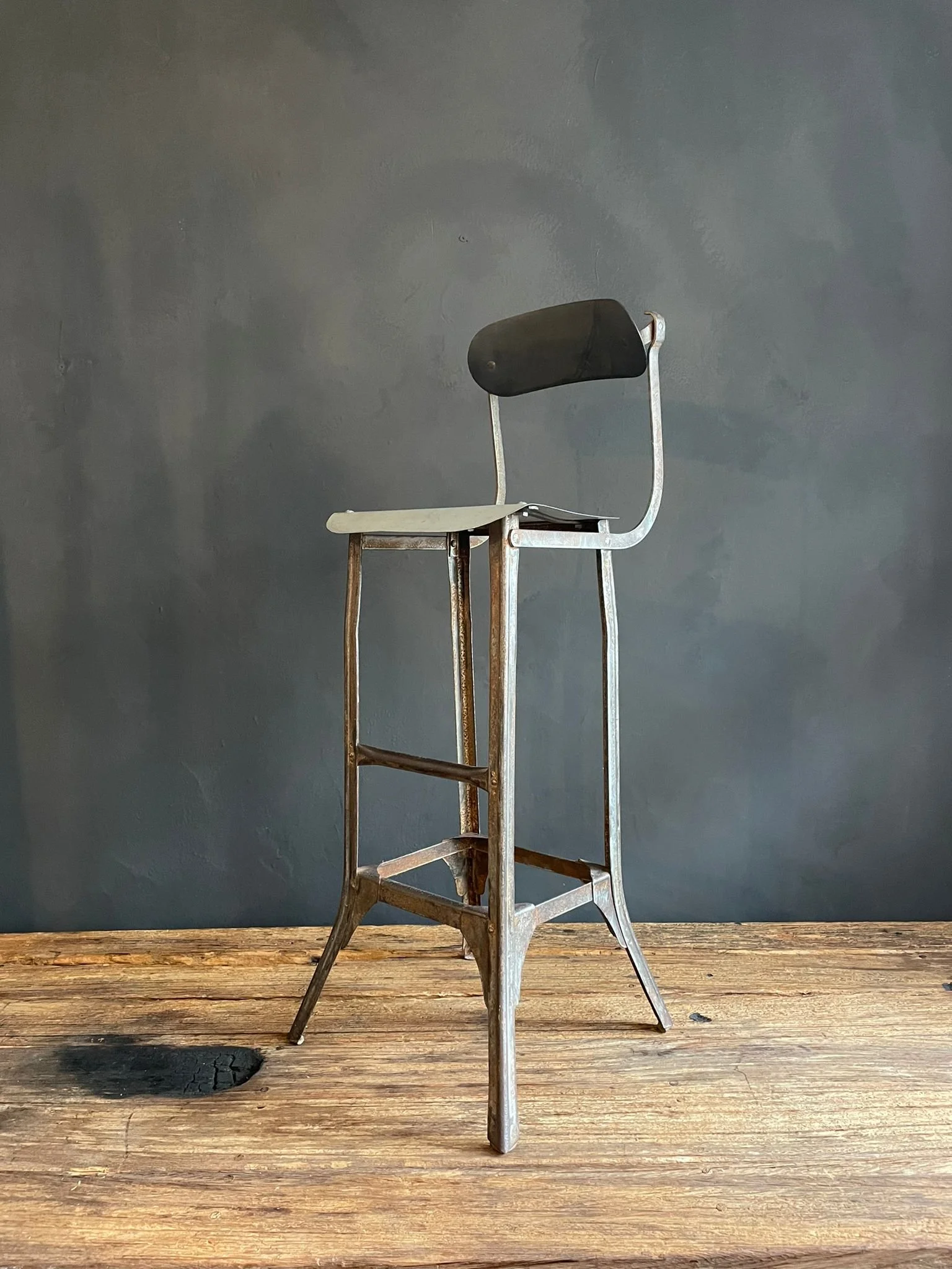Vintage Industrial Stool