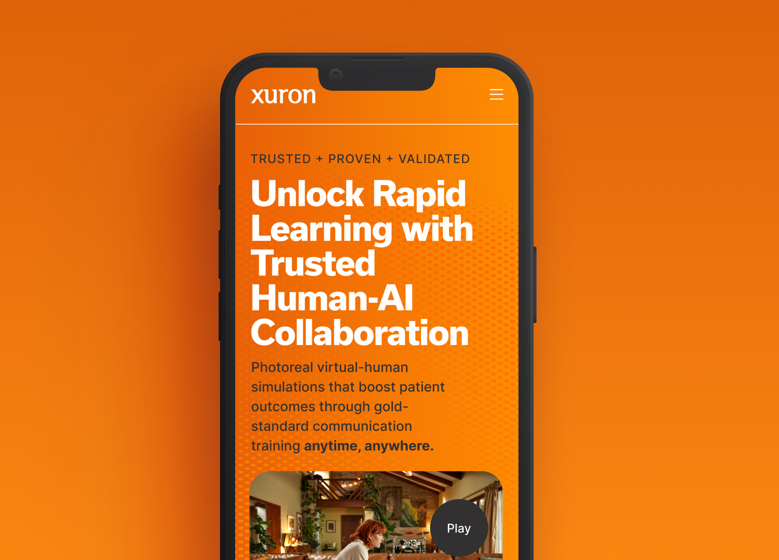 Xuron Website Redesign
