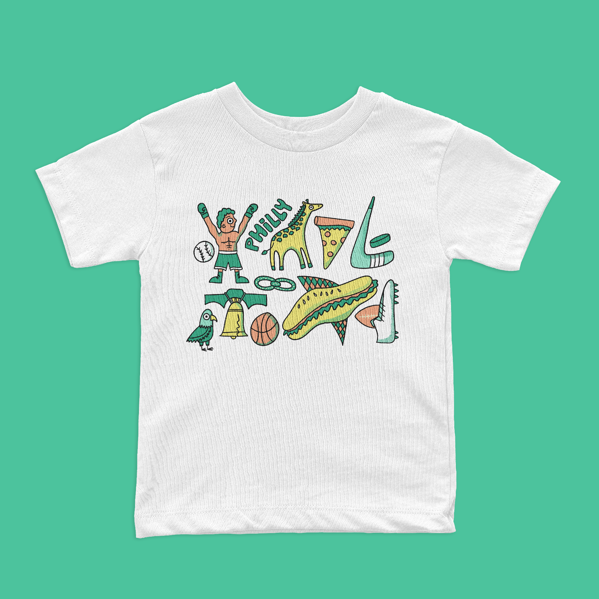 Philly Dilly Icons - Toddler T-Shirt