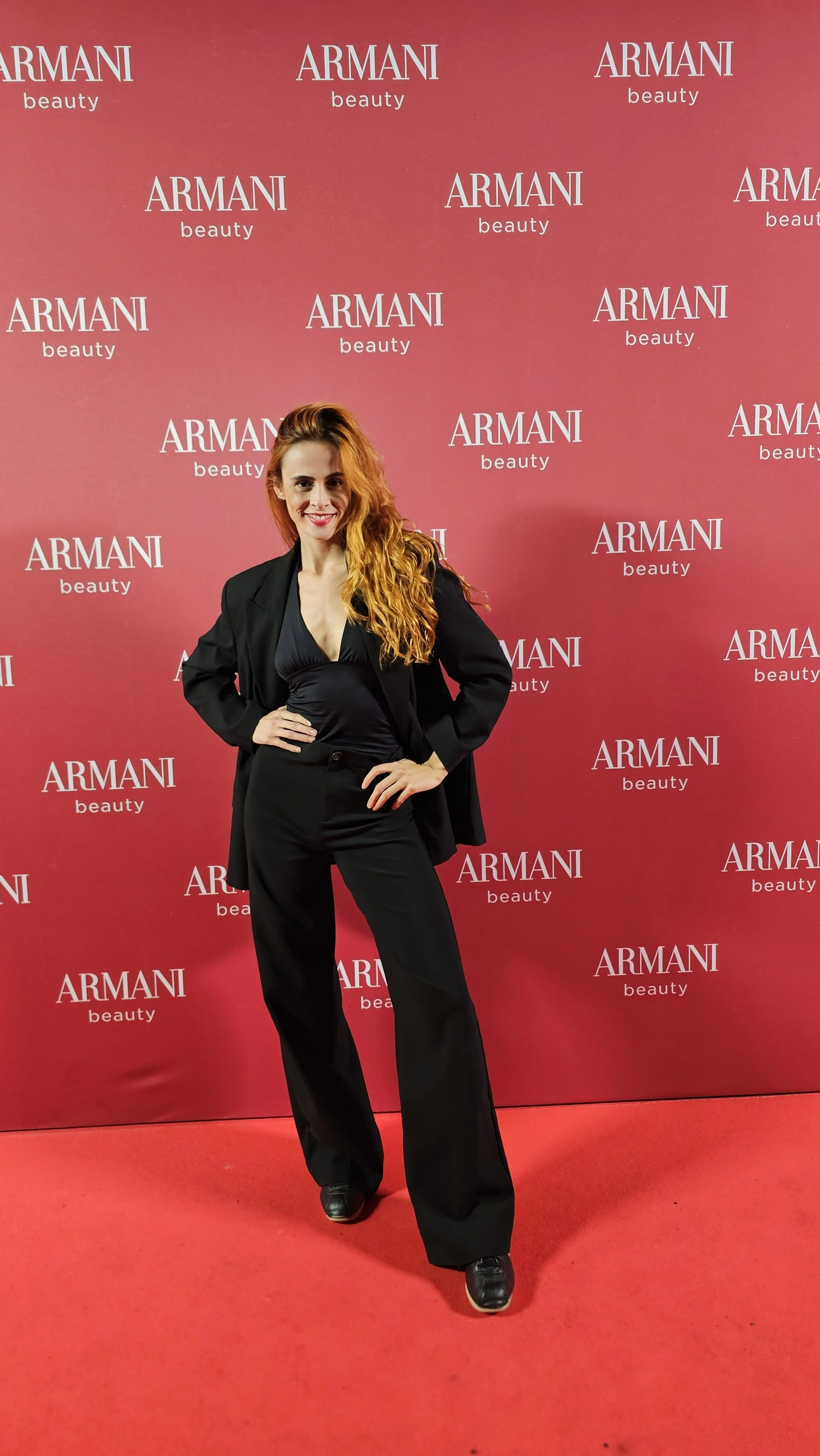 Acción de marca y show de Cuatr8chos para evento de Armani Beauty.