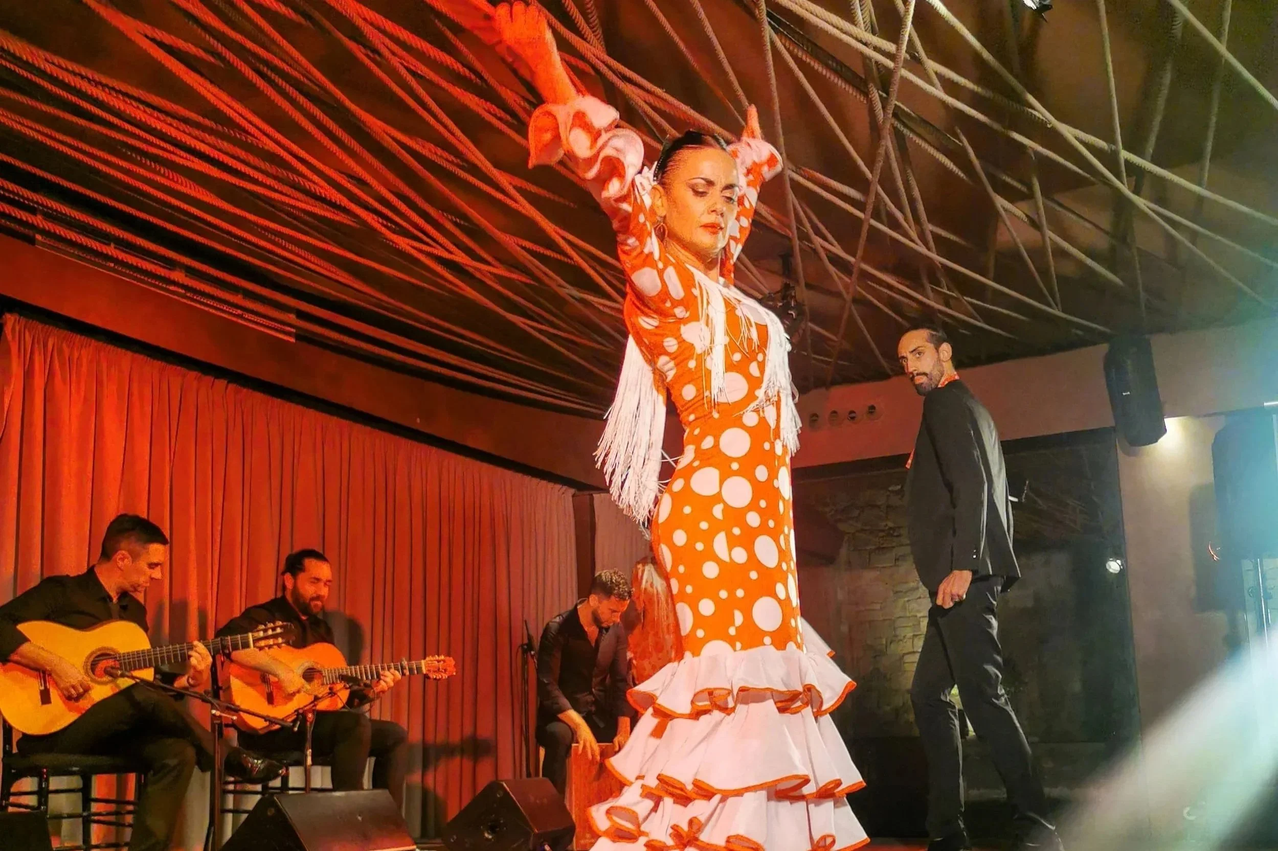 Show flamenco en directo para boda premium – Cuatr8chos