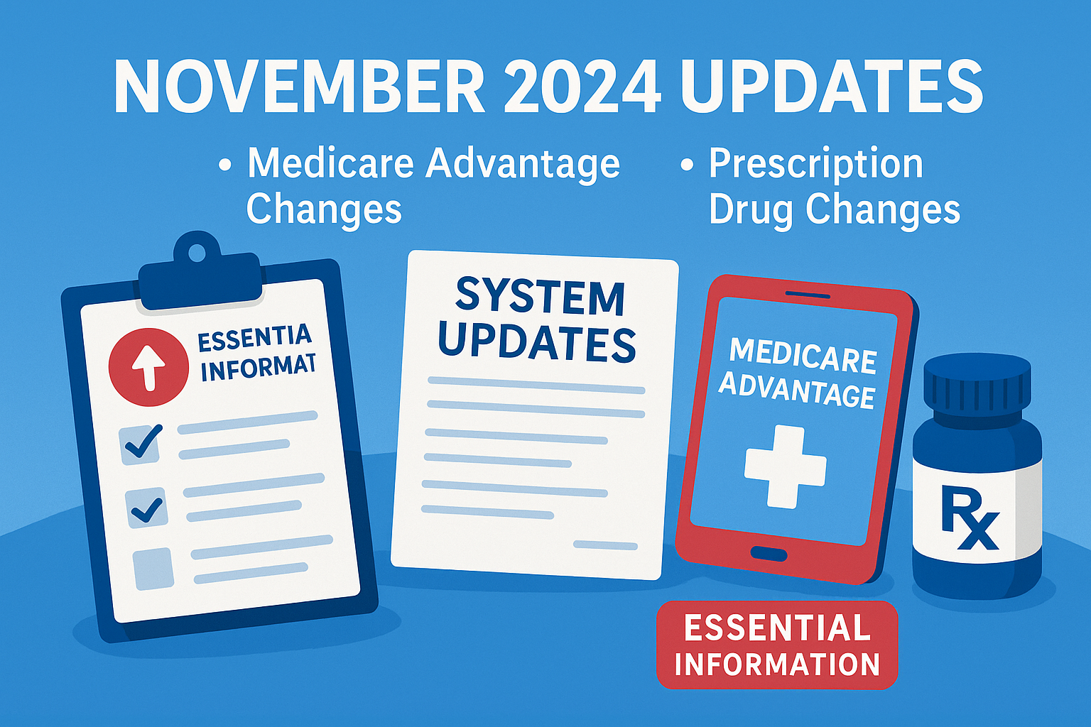 November 2024 Medicare Advantage and Prescription Drug Updates