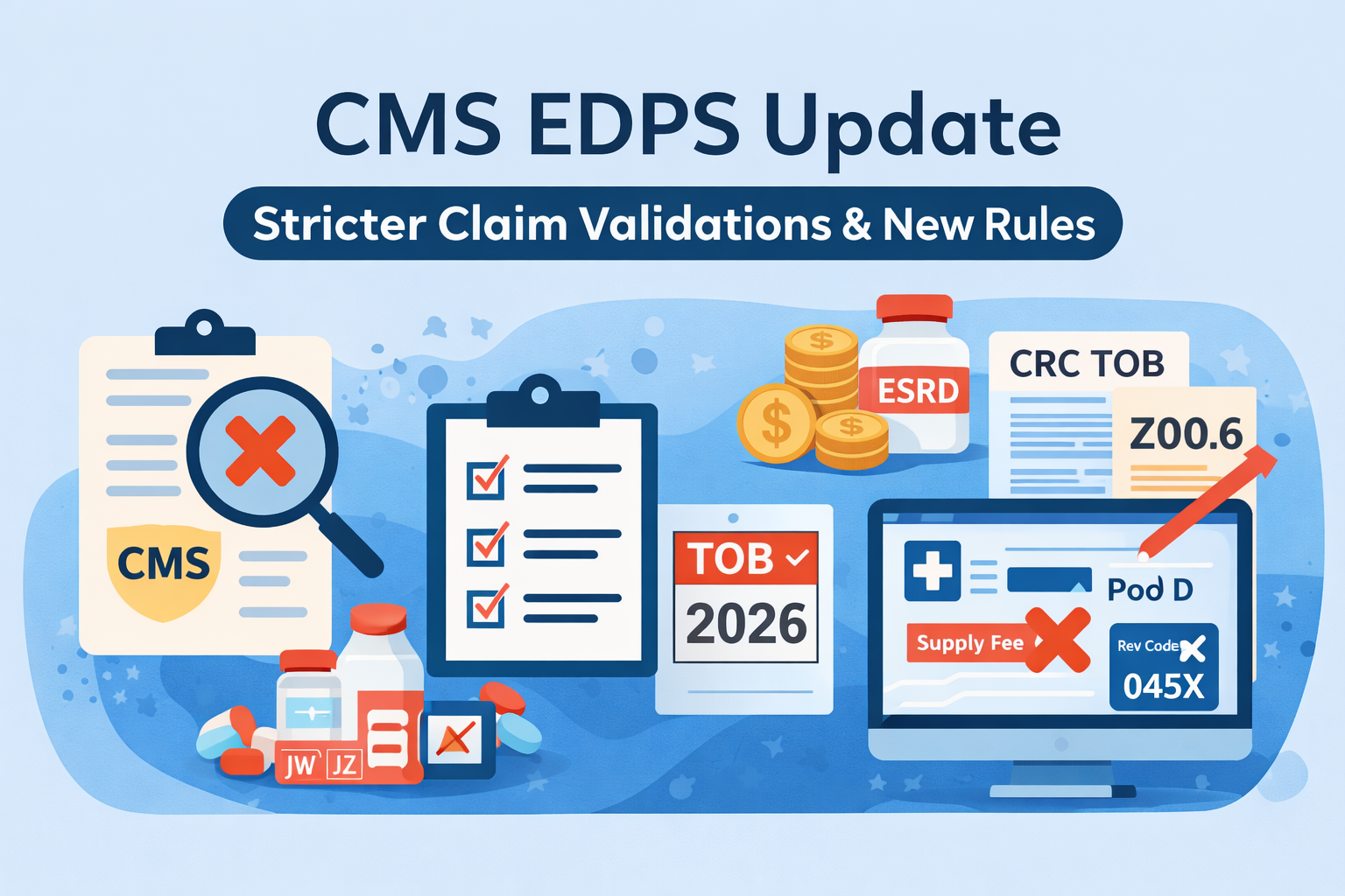 CMS EDPS 2026: Stricter Claim Checks