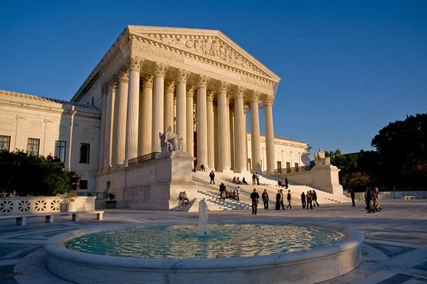 Another exterior view of the US Supreme Court in DC