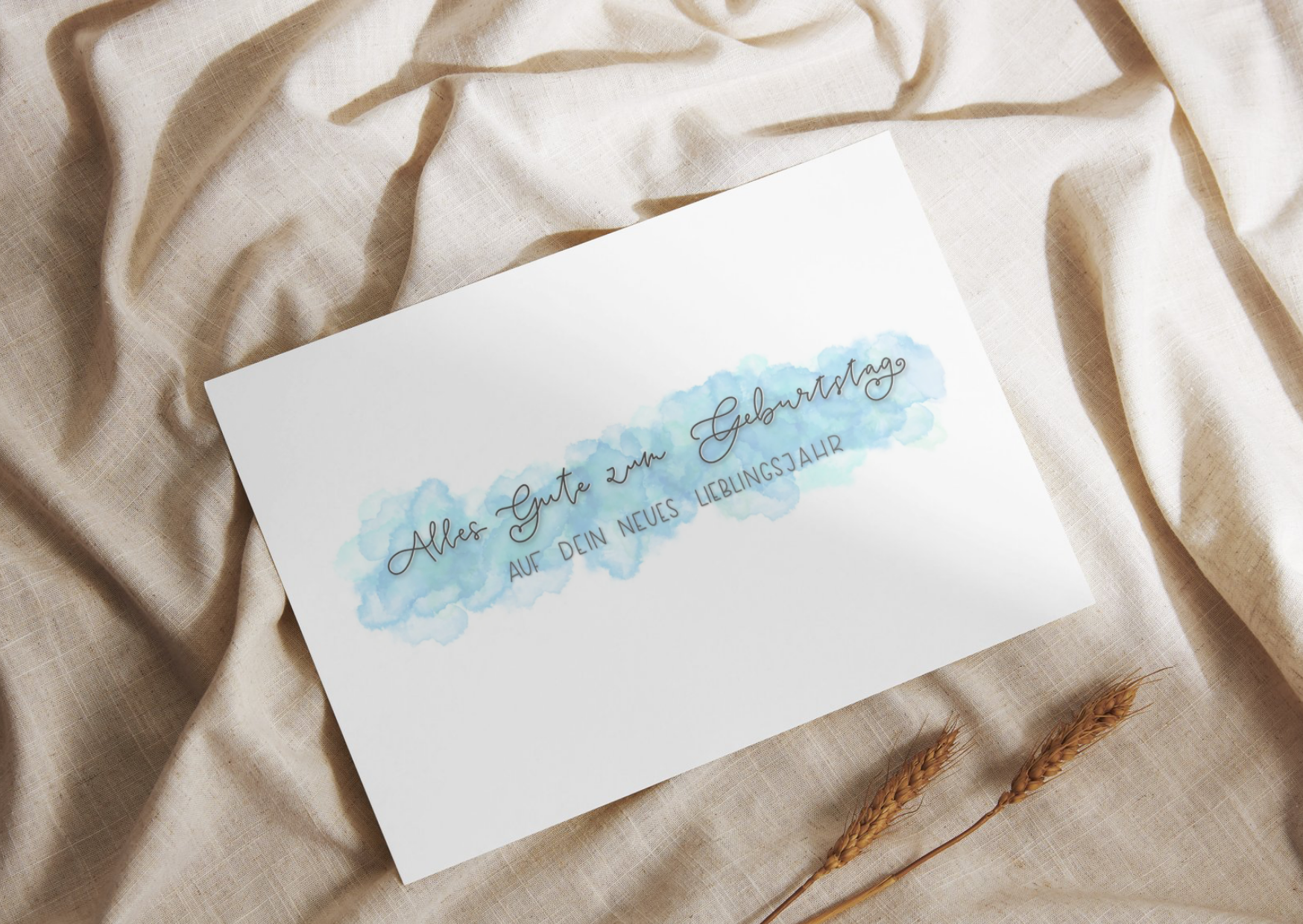 Geburtstagskarte 
