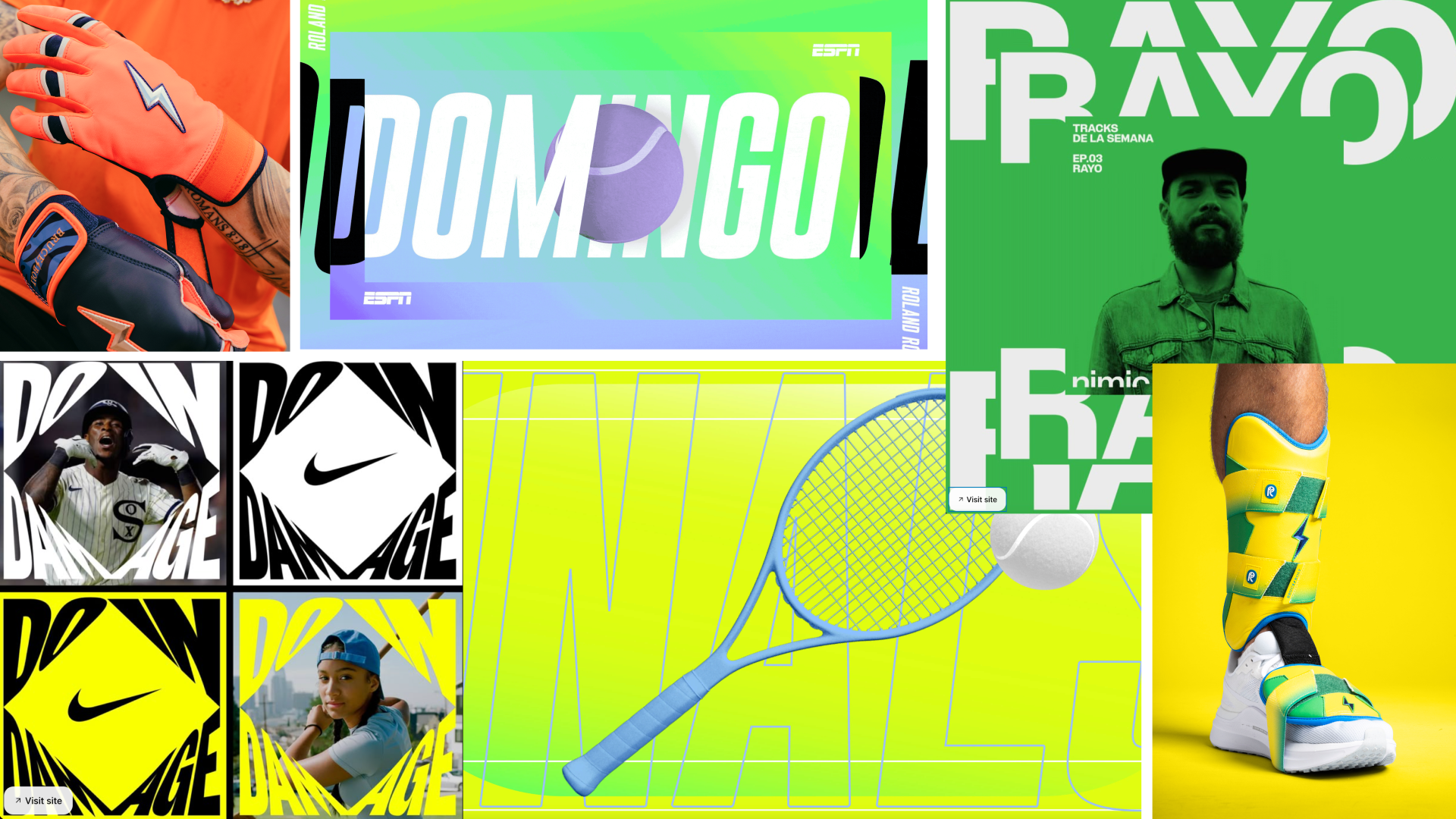 Concept 02 - Product Highlight/Feature & Warped Type