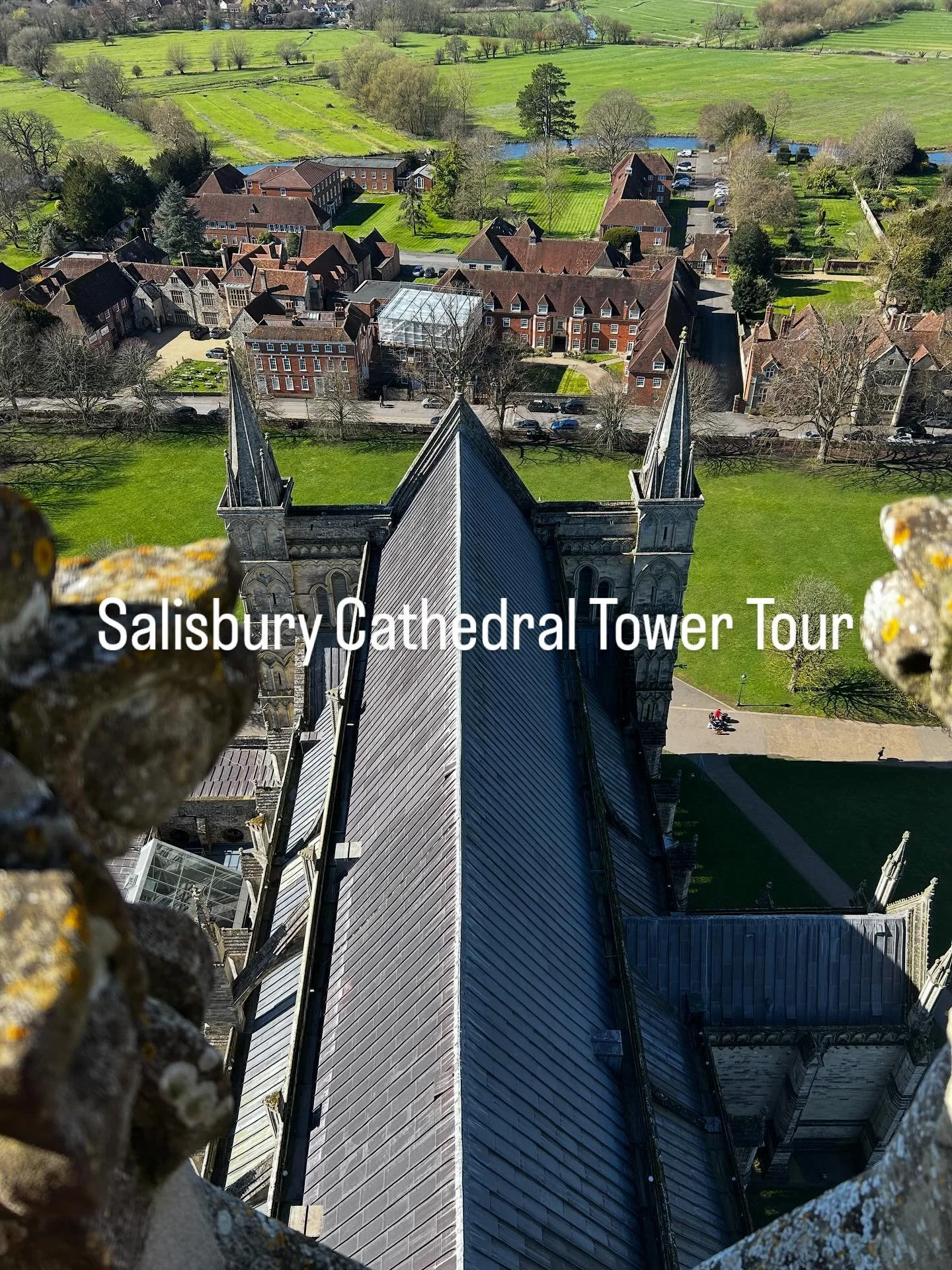 We had to do the tower tour at Salisbury Cathedral because it&rsquo;s the highest spire in the UK and inspired Golding&rsquo;s novel The Spire. The novel focuses on the obsession of a mad priest determined to build ever higher to the great fear of th