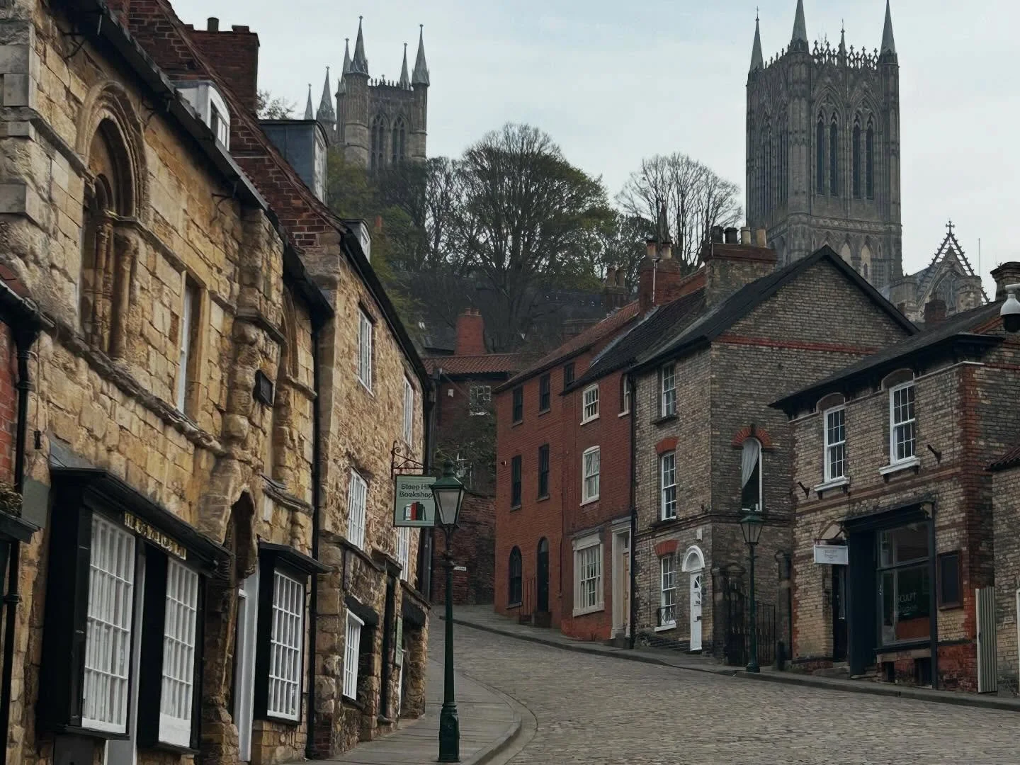 If you&rsquo;re in England and looking for some charm and history, try Lincoln. The castle and cathedral are both amazing and almost a thousand years old but the city&rsquo;s cobbled streets are much less busy than many similar places. The hill was i
