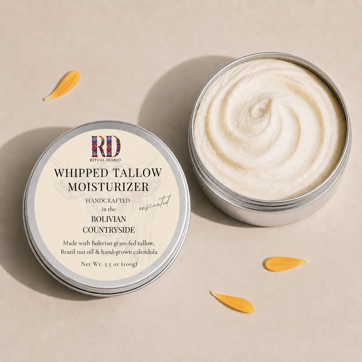 Unscented | Whipped Tallow Face Cream