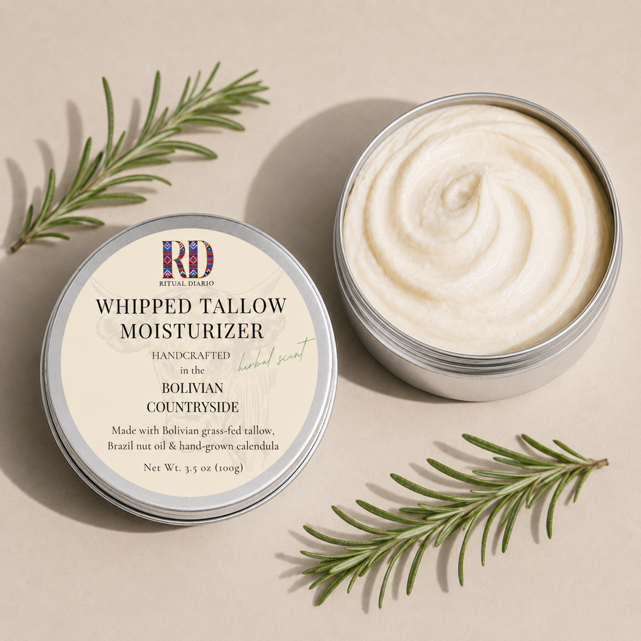 Herbal Scent | Whipped Tallow Face Cream