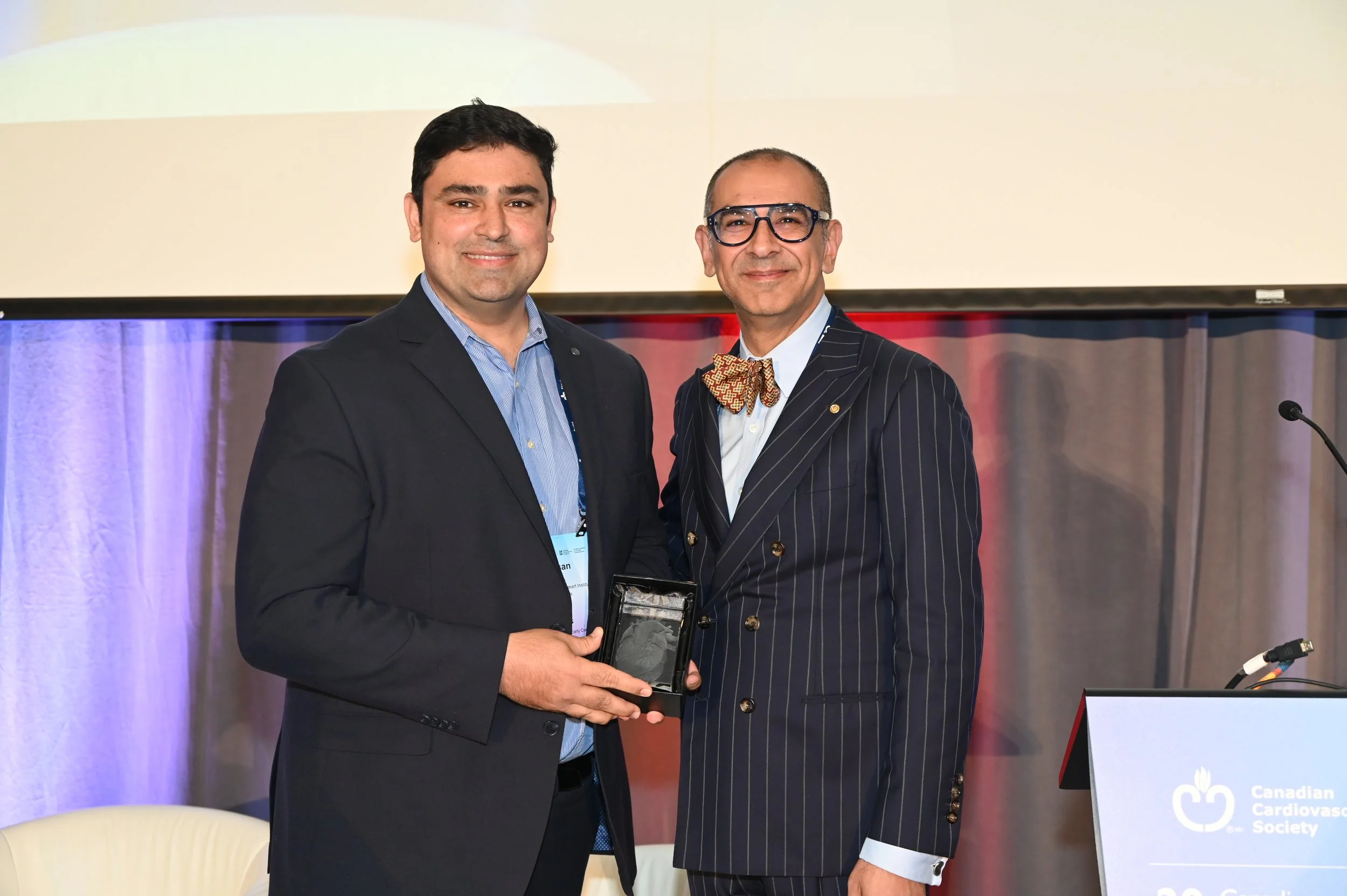 Dr. Mir wins the Dr. Harold N. Segall Award of Merit at CCC 2026!