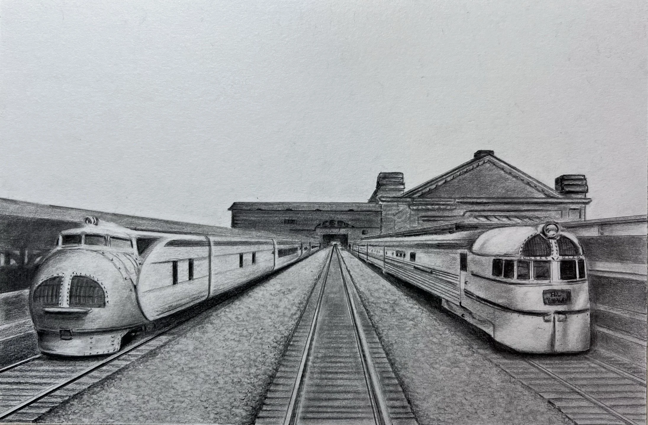 Union Station, KCMO - Graphite 
(Private Collection)
8" x 10"
PRINTS AVAILABLE