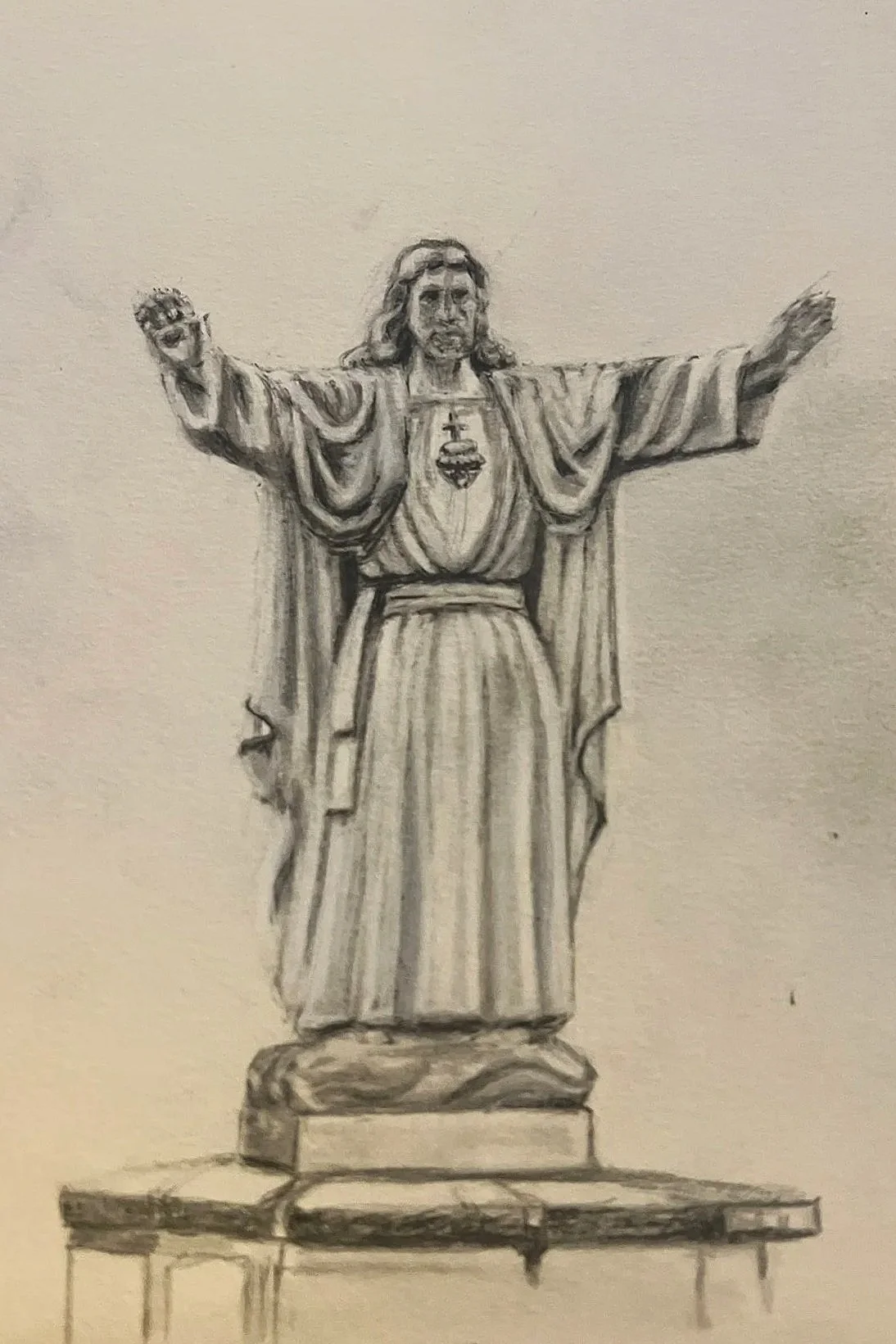 Christ, The Redeemer - Graphite
4" x 6"
ORIGINAL AVAILABLE FOR PURCHASE
$50