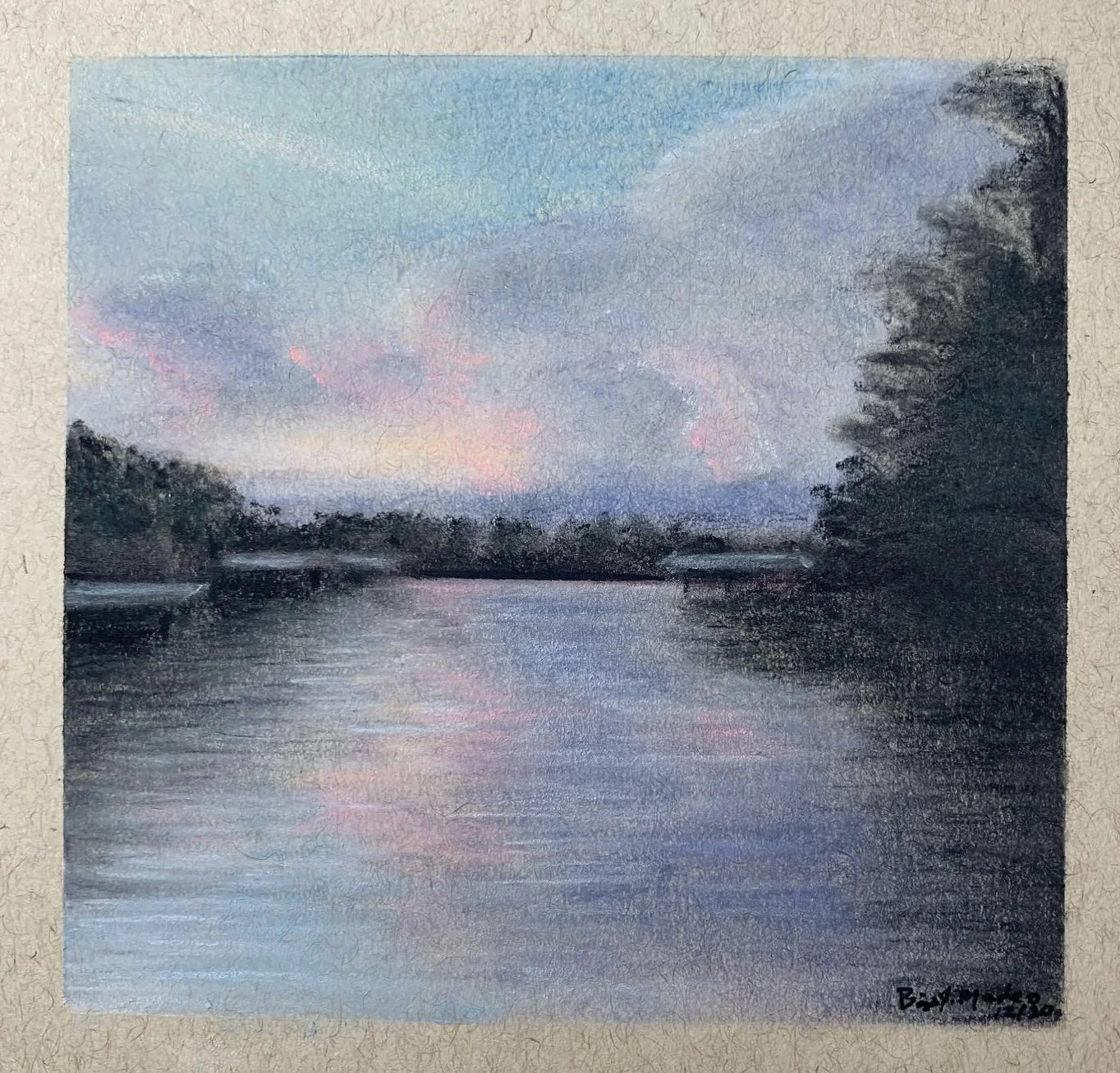 Drawing - Pastel - Euston Lakehouse.jpg