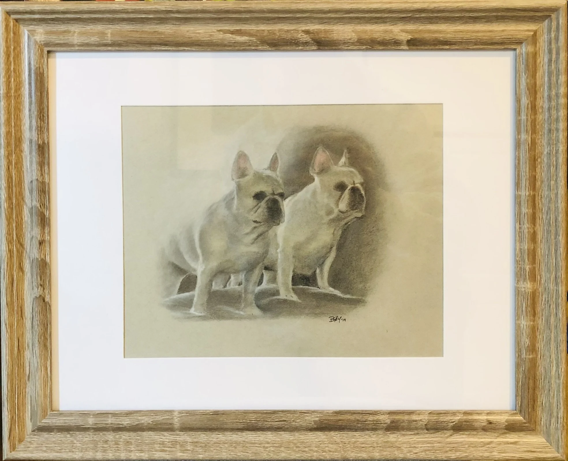 Pug Life - Graphite & Colored Pencil 
6" x 8"
(Commissioned for Private Collection)
PRINTS AVAILABLE