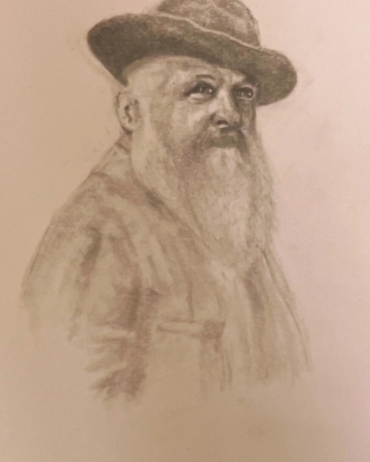 Sketch of Monet - Graphite 
4" x 6"
ORIGINAL AVAILABLE FOR PURCHASE
$50